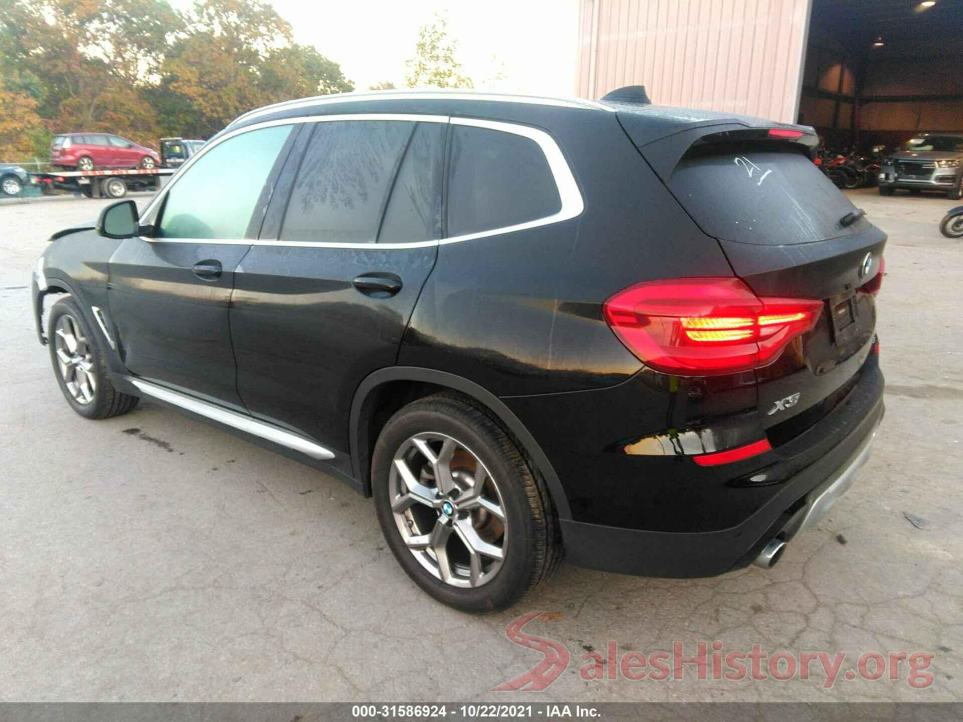 5UXTY5C0XM9E37182 2021 BMW X3