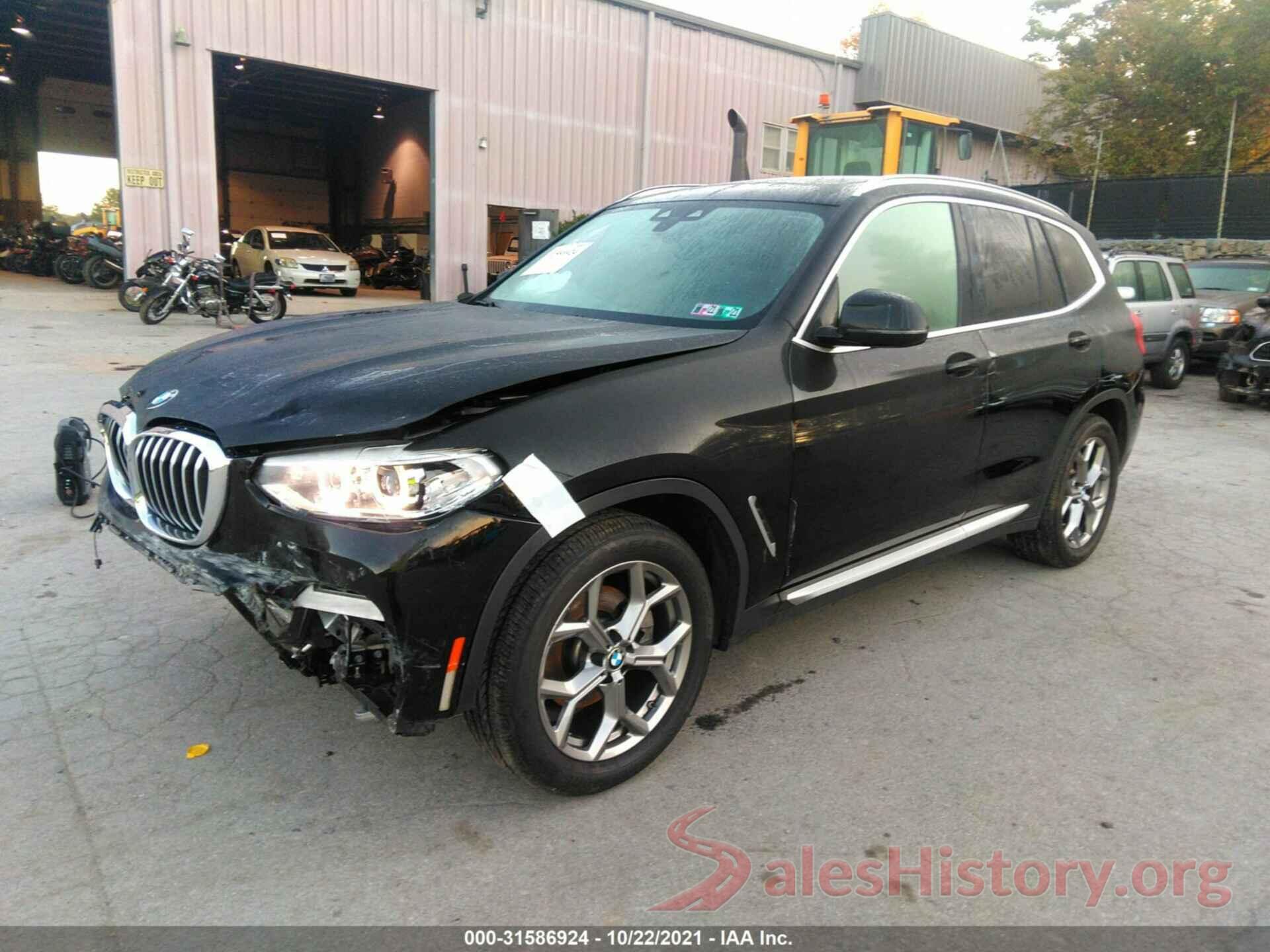 5UXTY5C0XM9E37182 2021 BMW X3