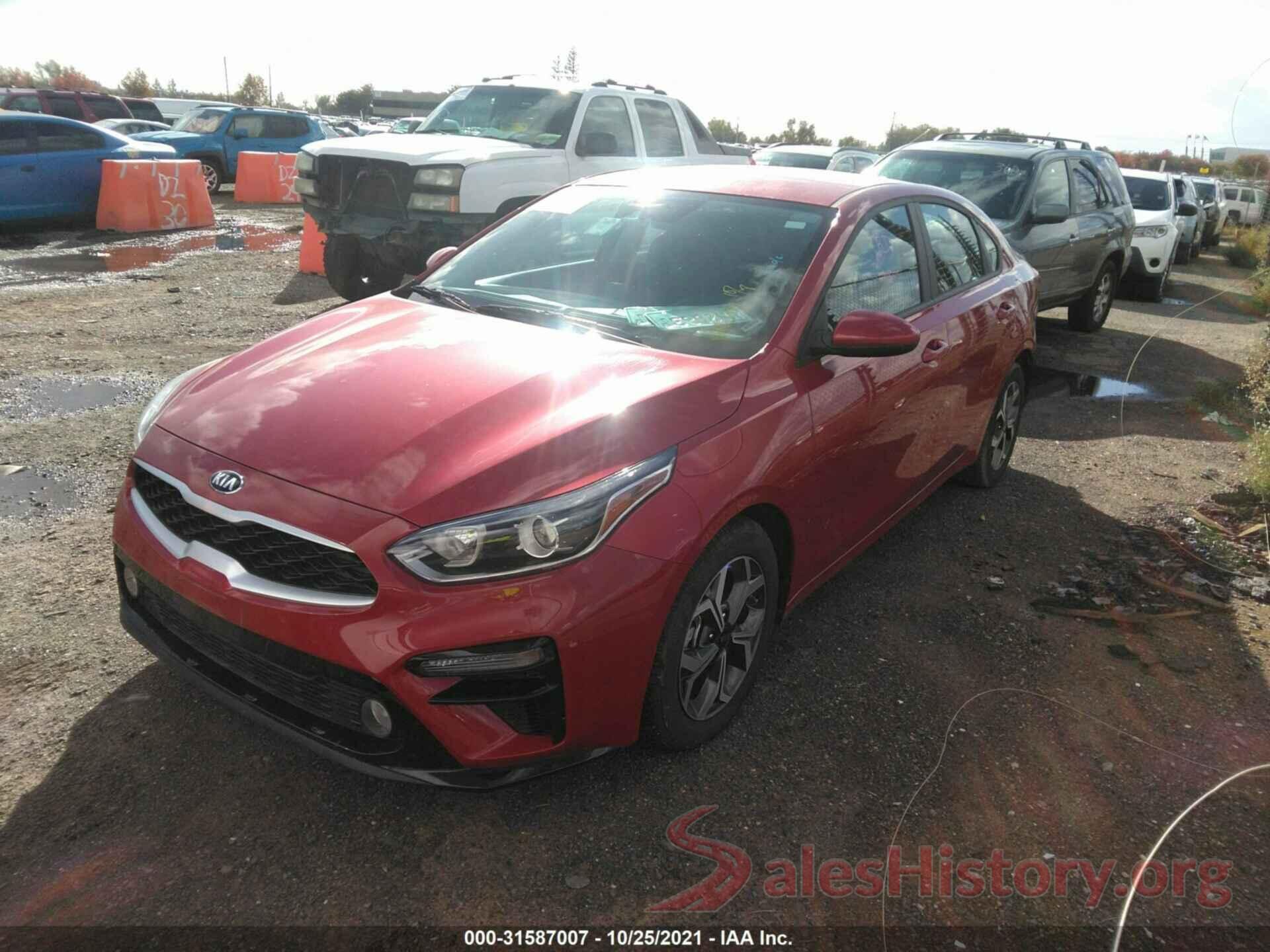 3KPF24AD8ME349871 2021 KIA FORTE