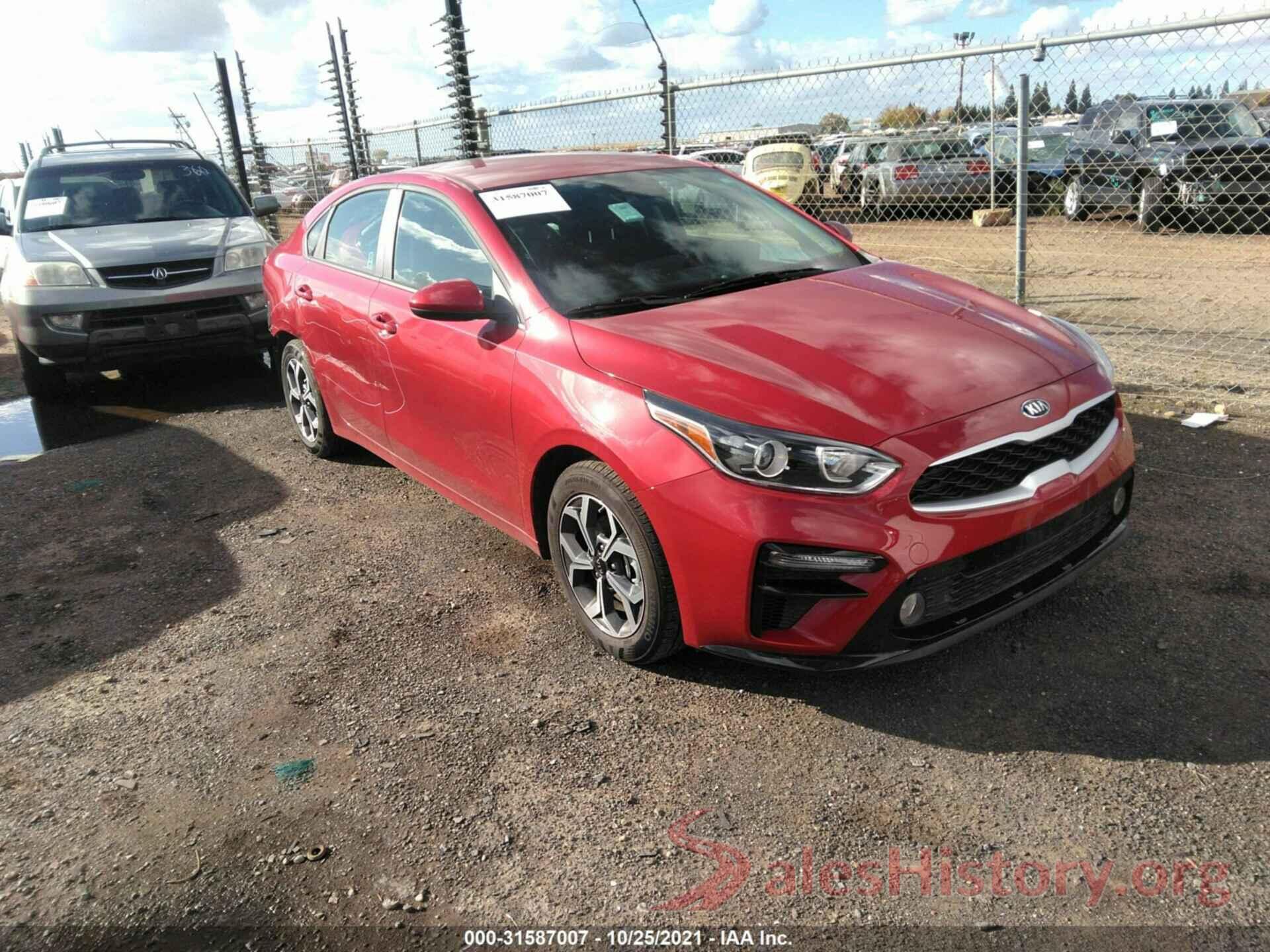 3KPF24AD8ME349871 2021 KIA FORTE