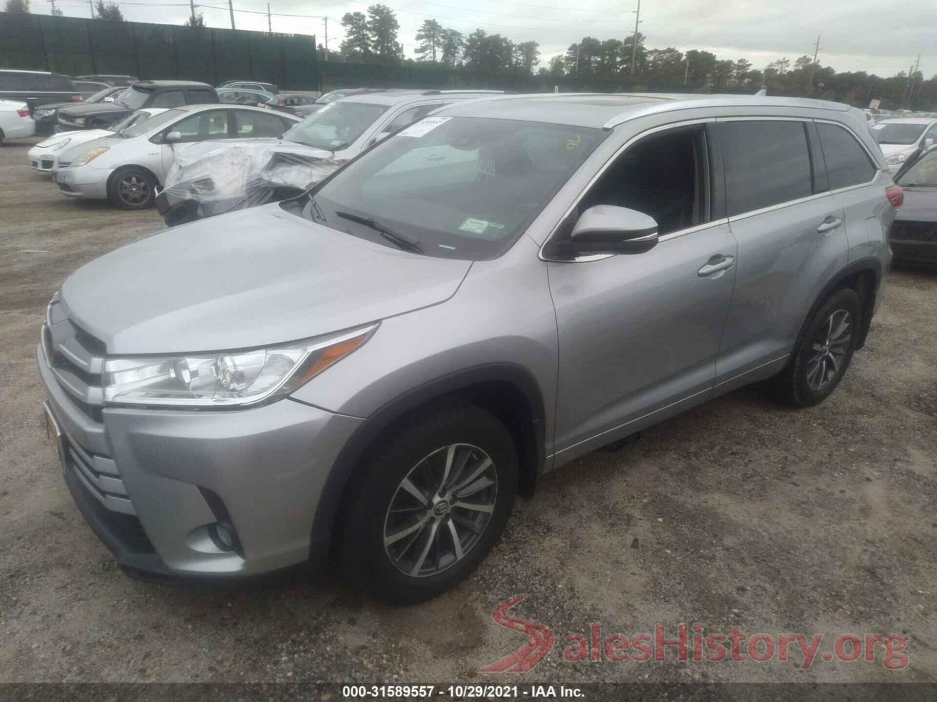 5TDJZRFH7JS549592 2018 TOYOTA HIGHLANDER