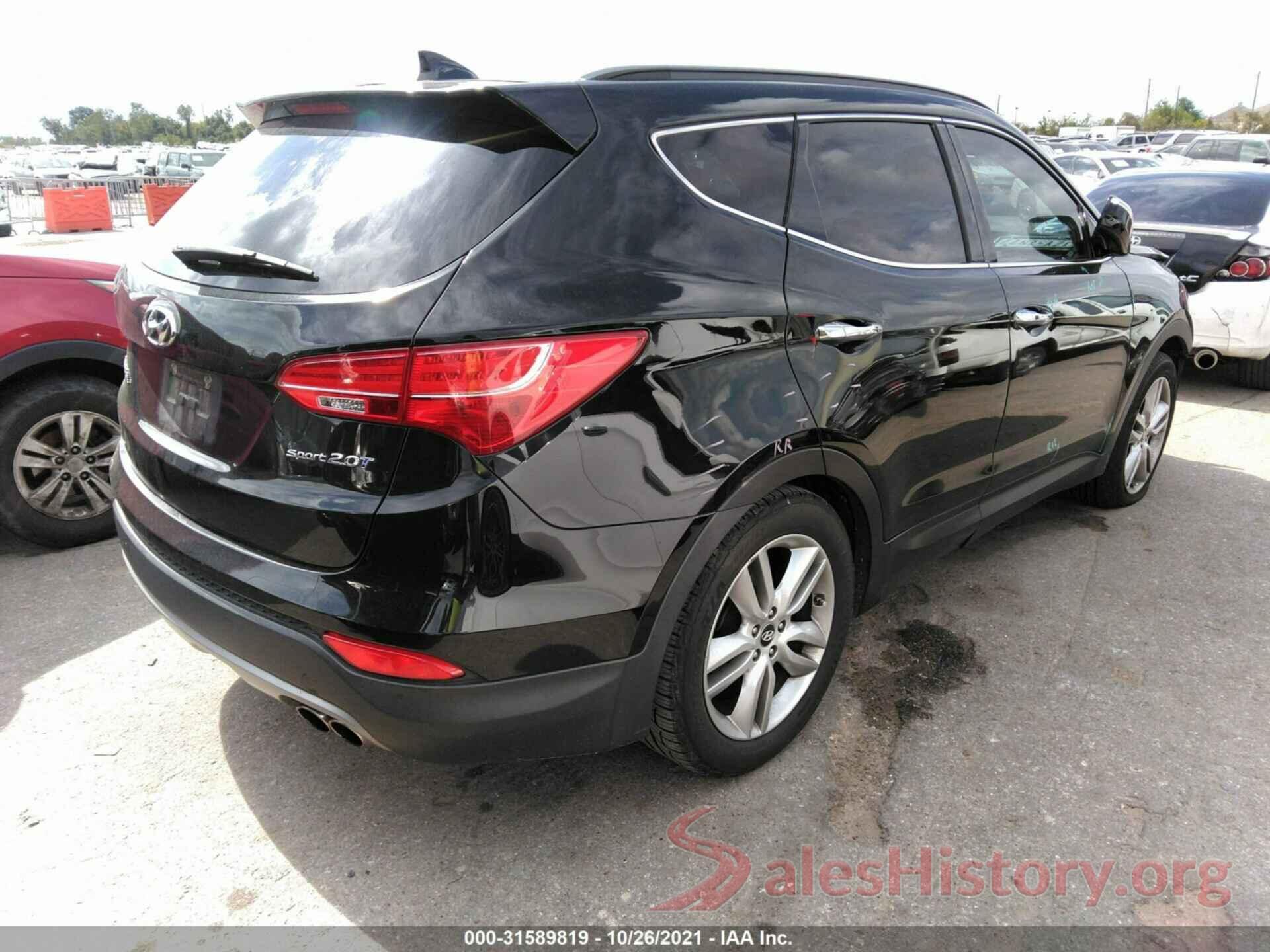 5XYZW3LAXEG184778 2014 HYUNDAI SANTA FE SPORT