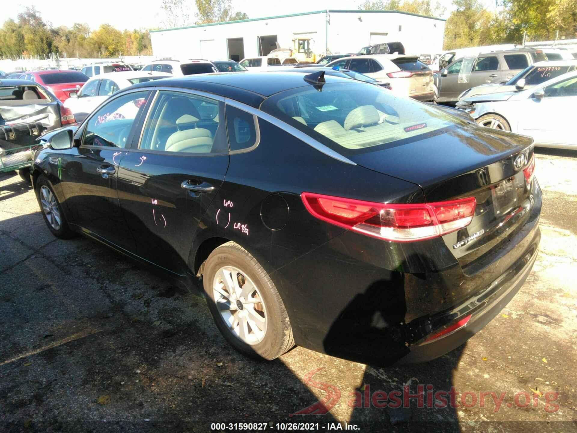 5XXGT4L30GG036136 2016 KIA OPTIMA