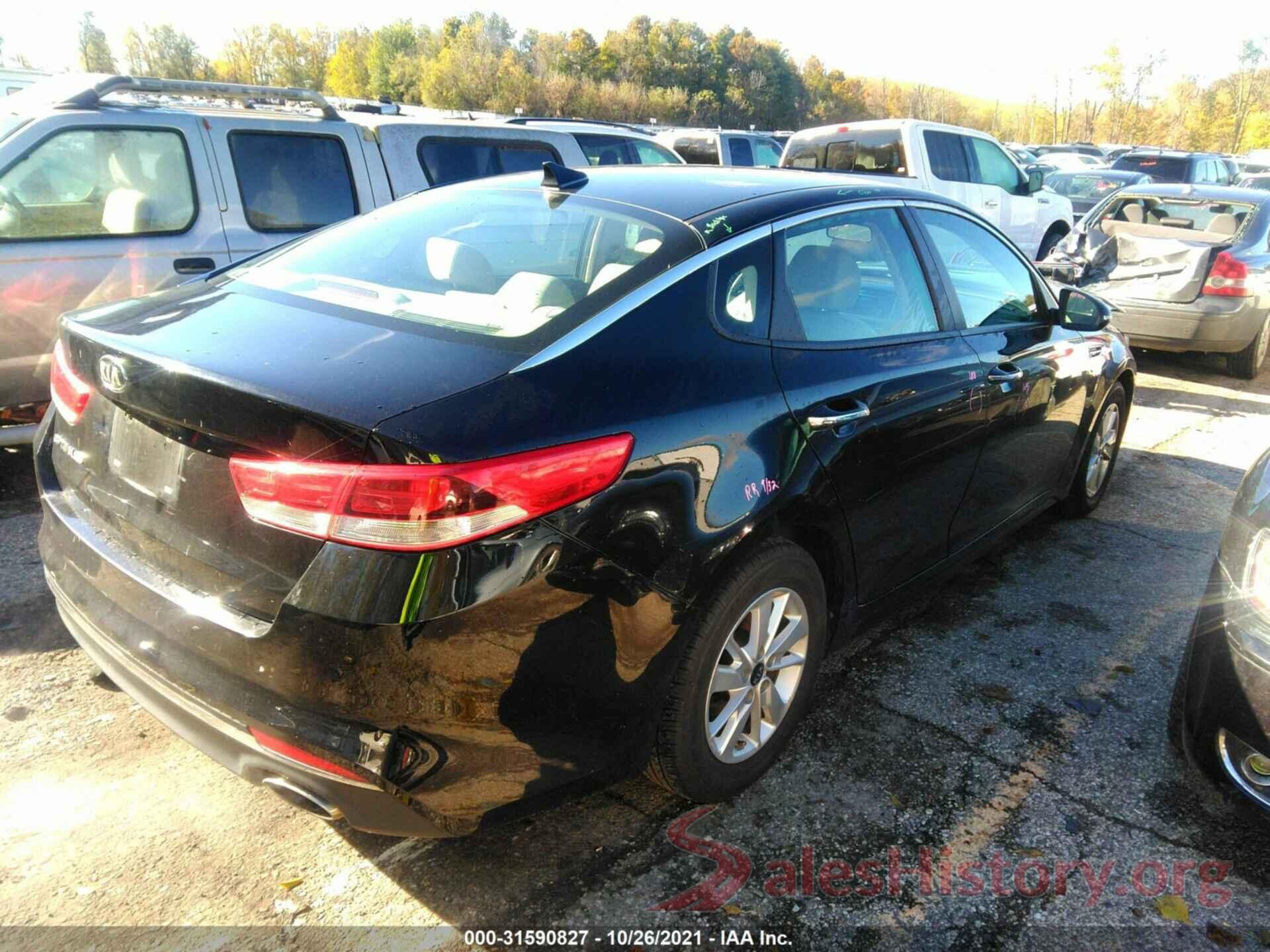 5XXGT4L30GG036136 2016 KIA OPTIMA