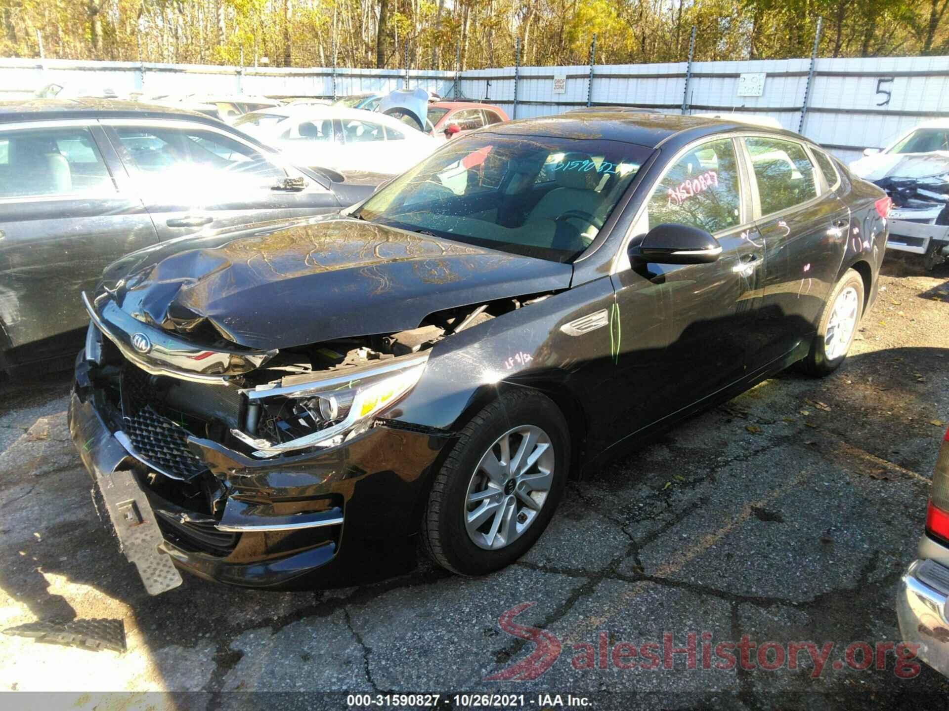 5XXGT4L30GG036136 2016 KIA OPTIMA