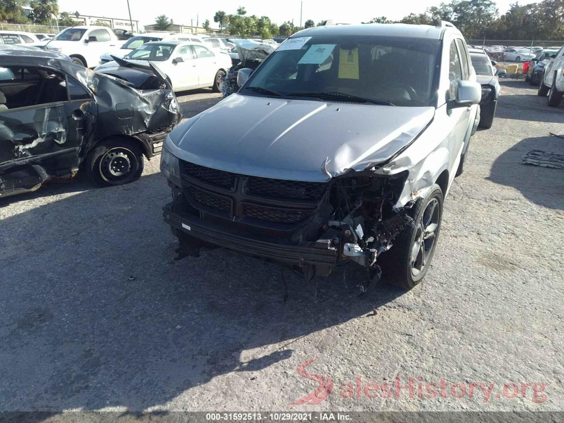 3C4PDCGB0JT498457 2018 DODGE JOURNEY