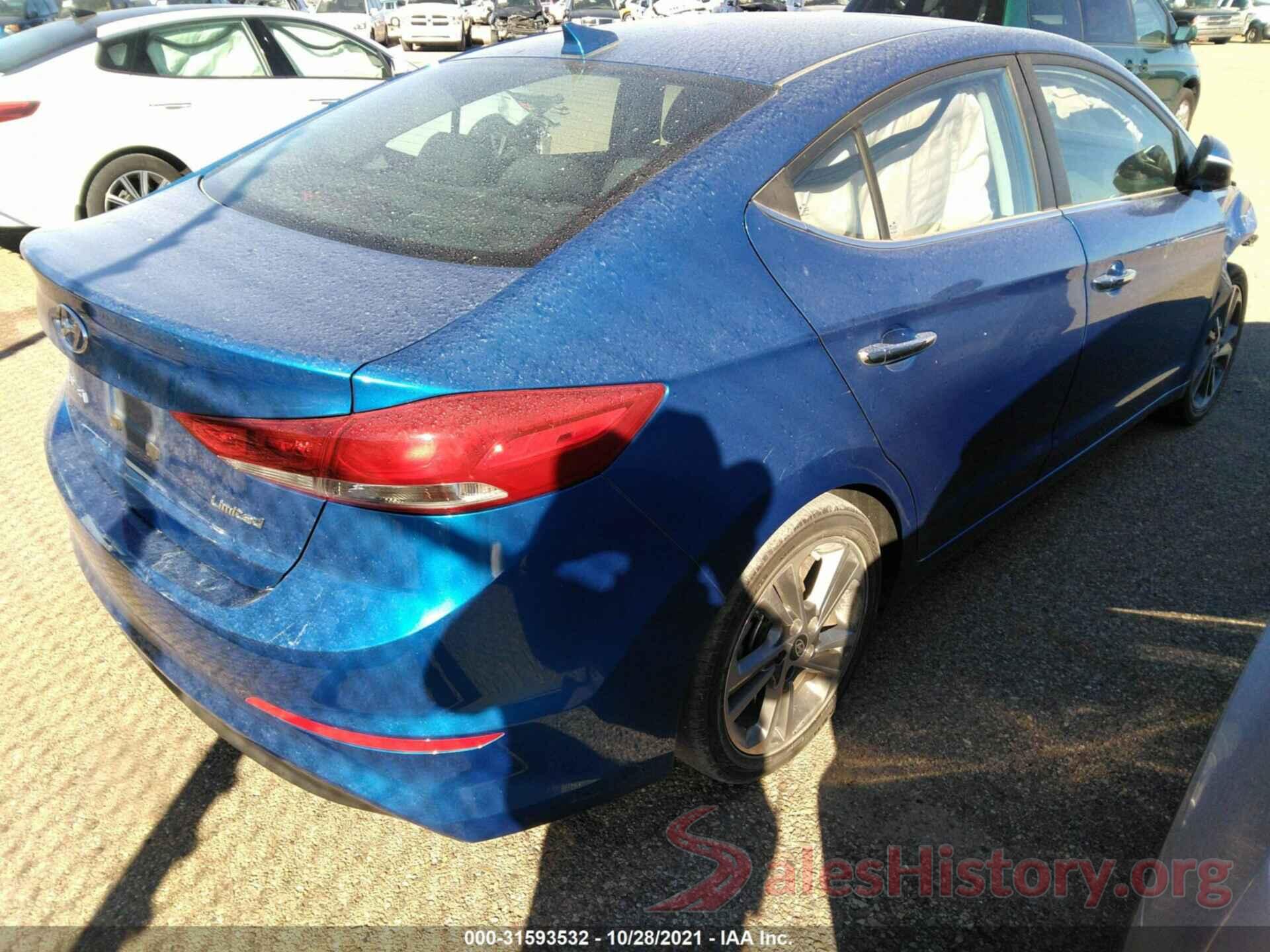 5NPD84LF7HH123794 2017 HYUNDAI ELANTRA