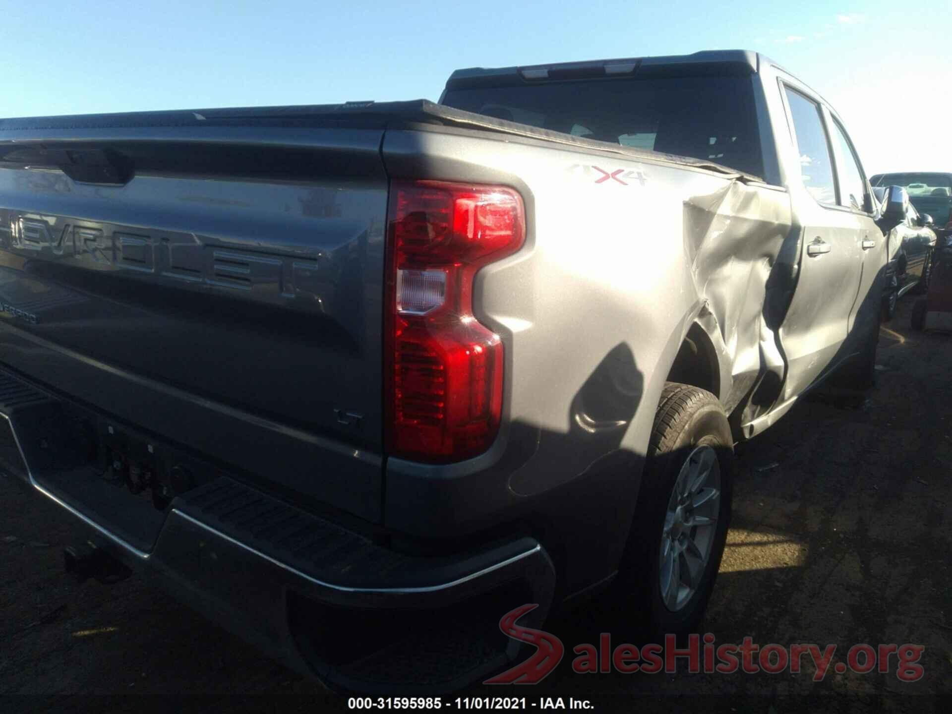 3GCPYDEK1MG121145 2021 CHEVROLET SILVERADO 1500