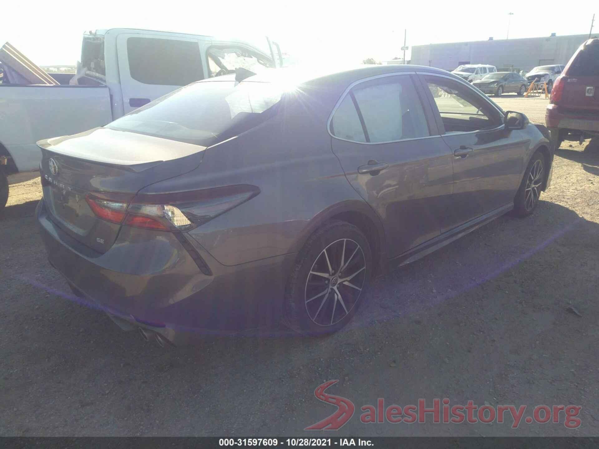 4T1G11AK8MU455187 2021 TOYOTA CAMRY