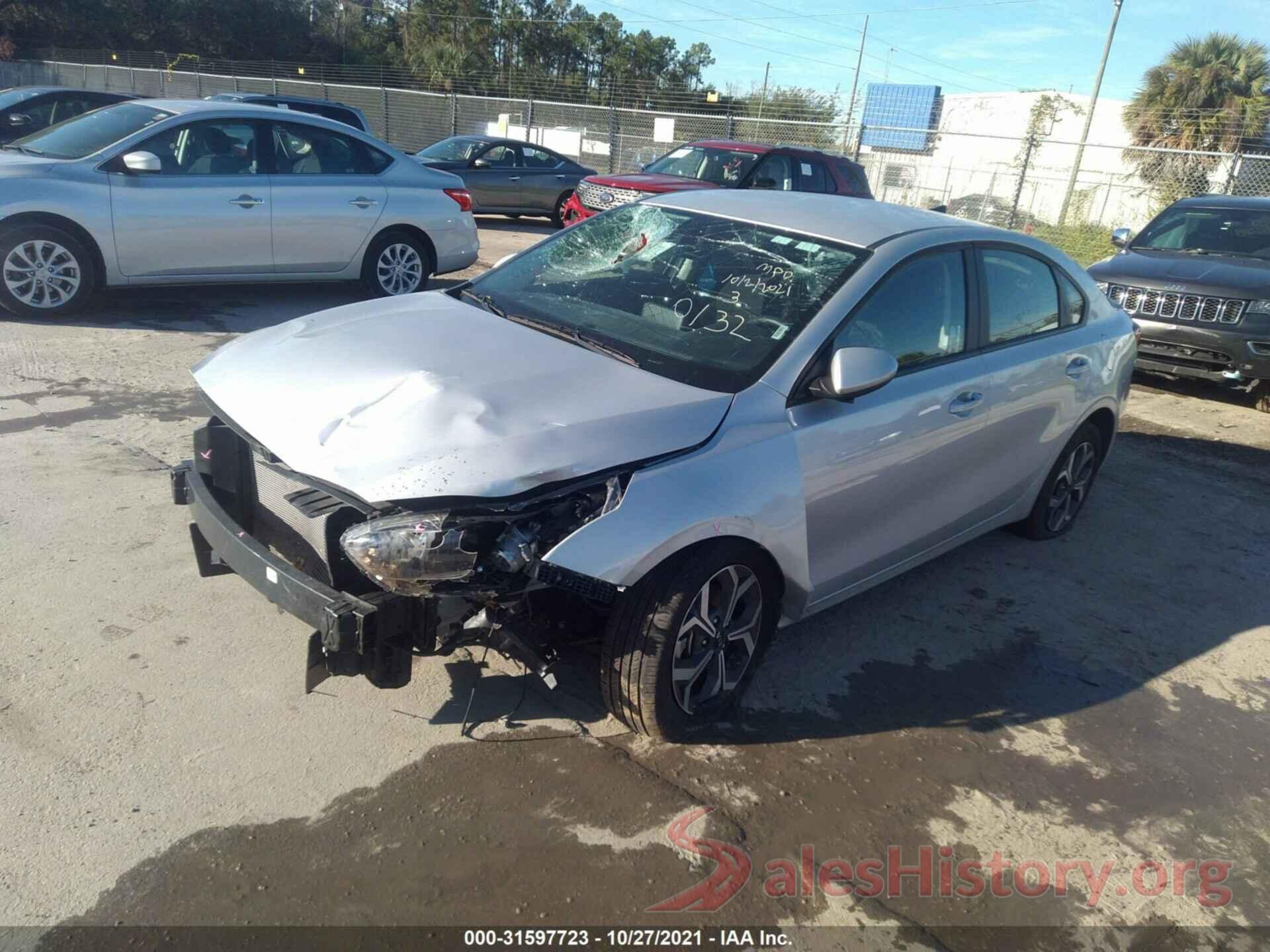 3KPF24AD6ME310132 2021 KIA FORTE