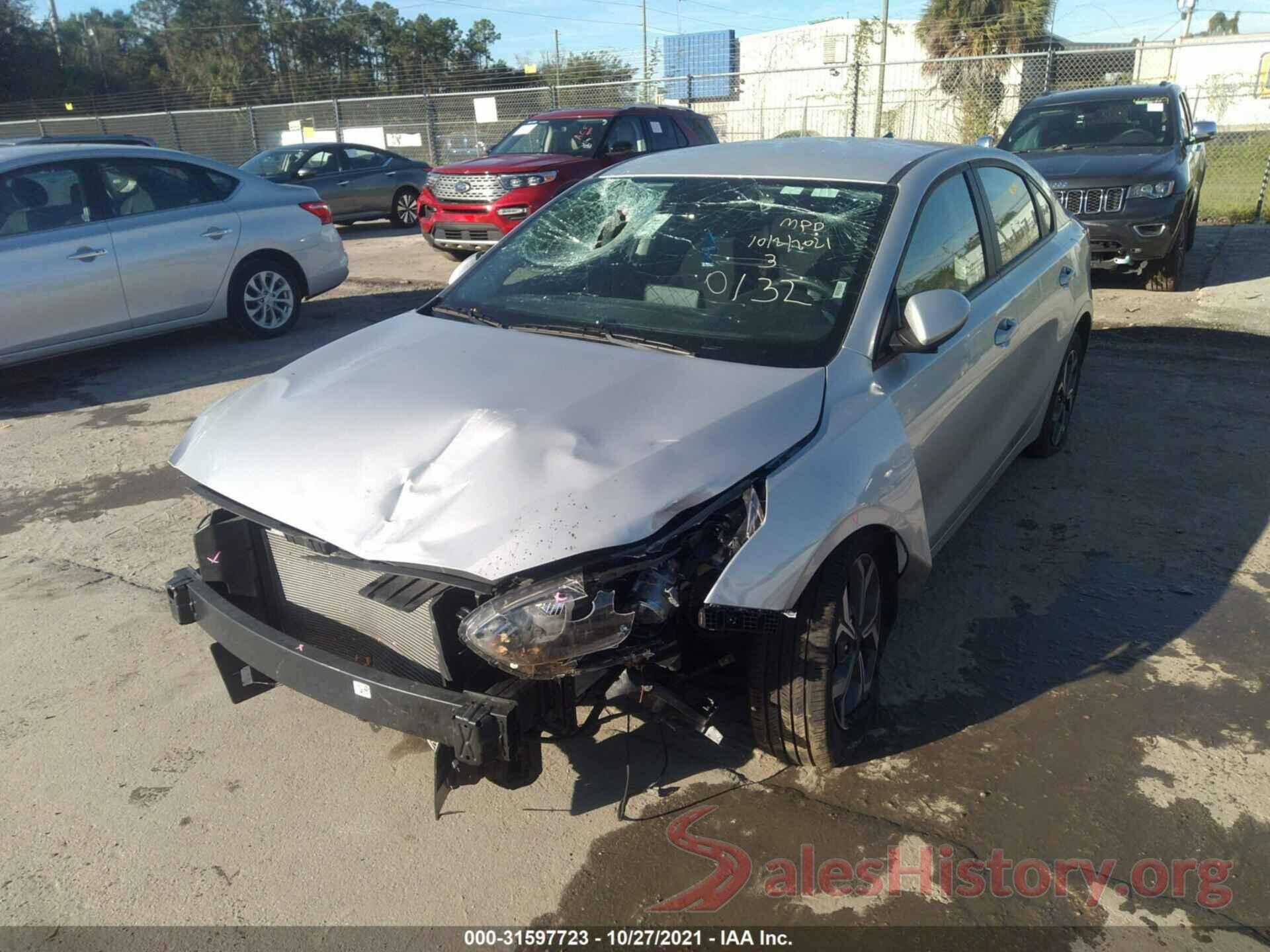 3KPF24AD6ME310132 2021 KIA FORTE