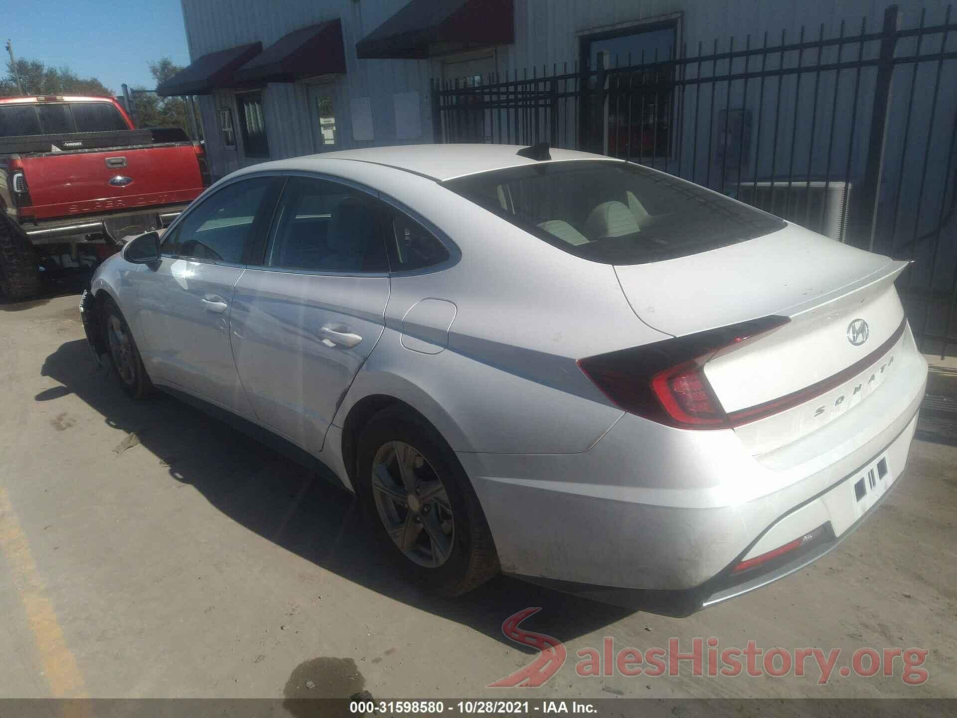 5NPEG4JA2MH068843 2021 HYUNDAI SONATA