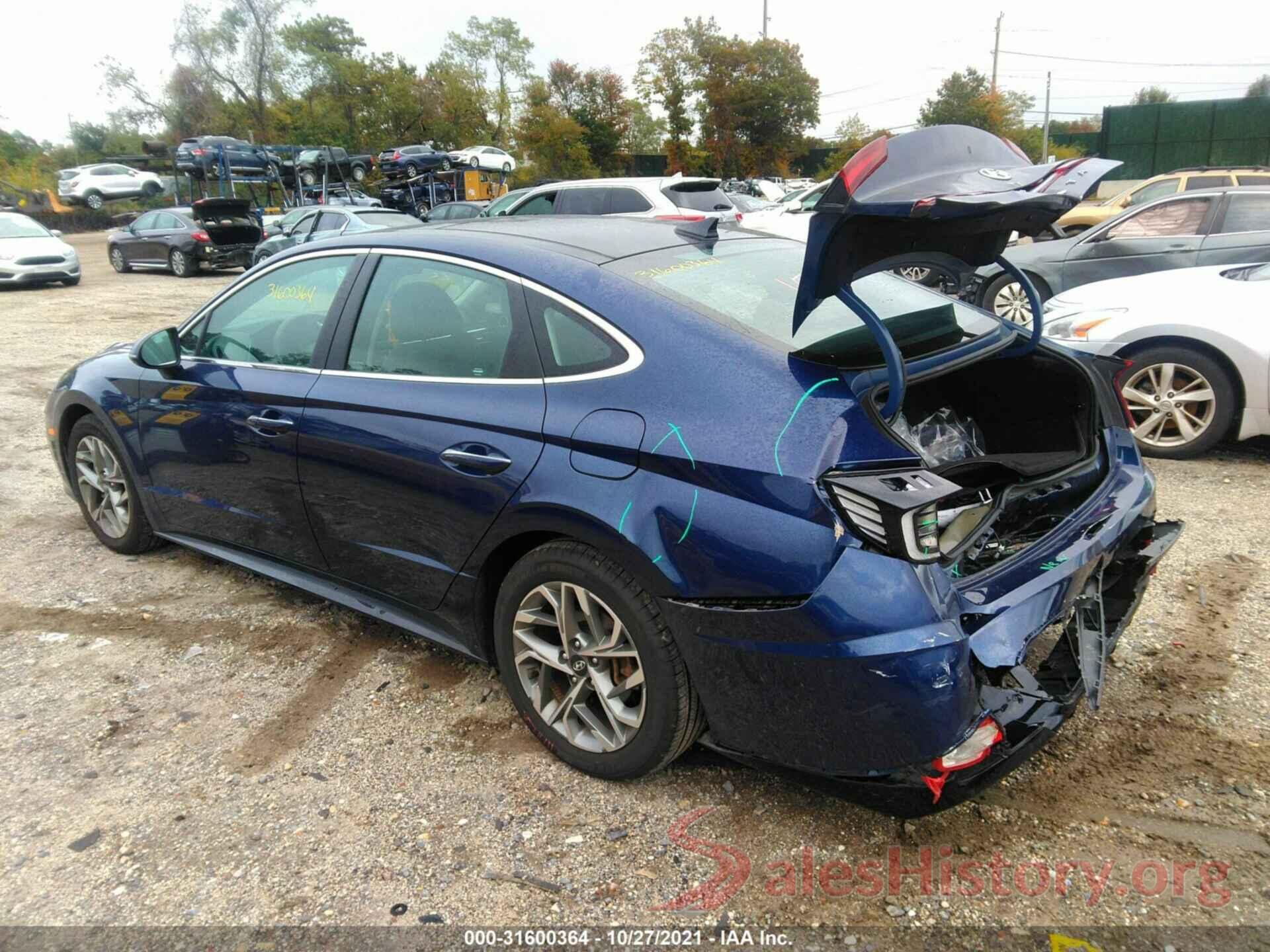 5NPEF4JA6LH037662 2020 HYUNDAI SONATA