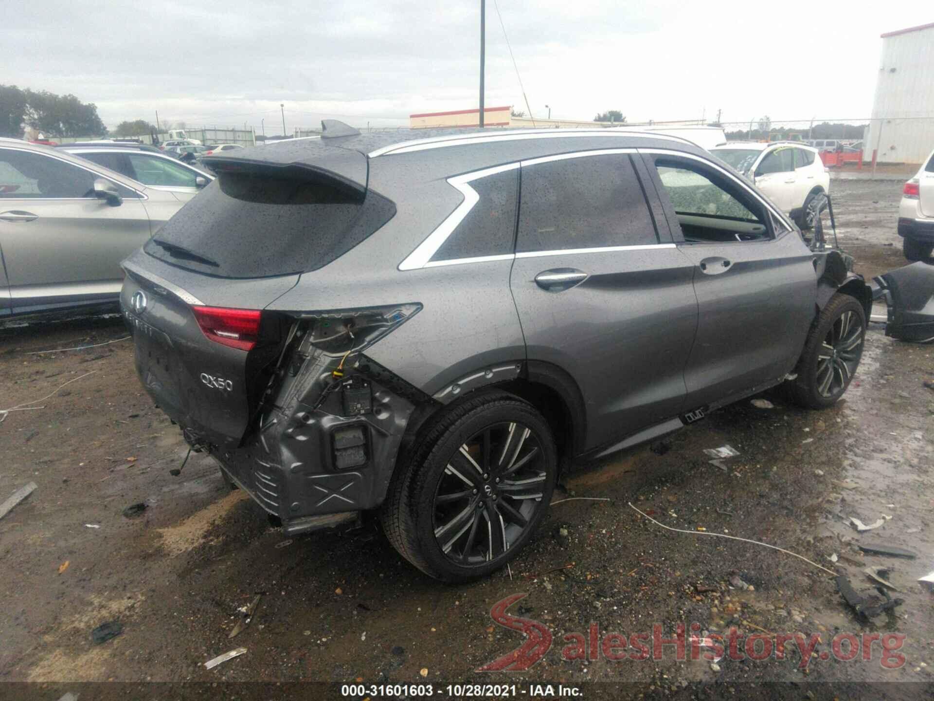 3PCAJ5BA9MF103185 2021 INFINITI QX50