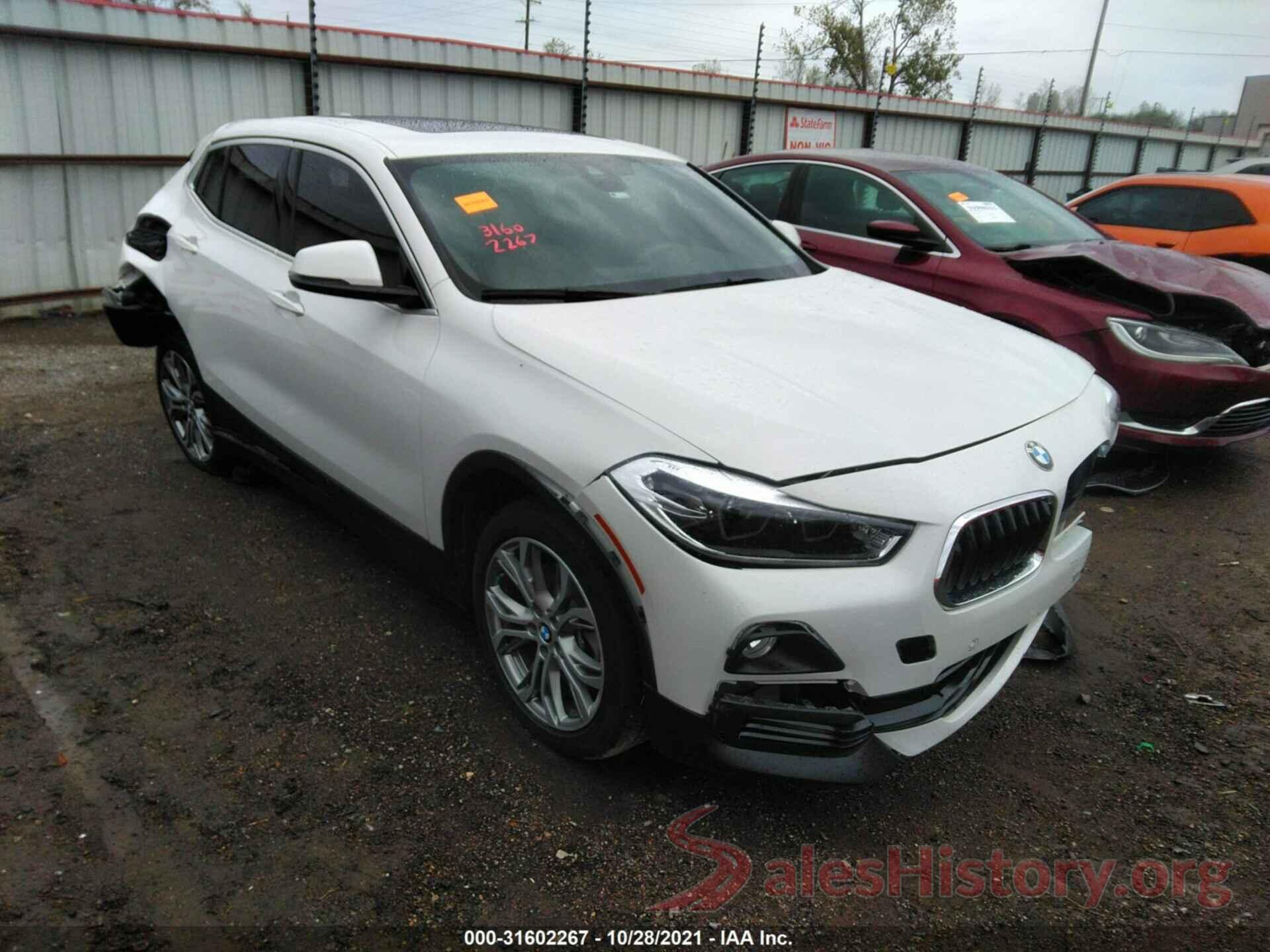 WBXYJ1C04L5P18954 2020 BMW X2