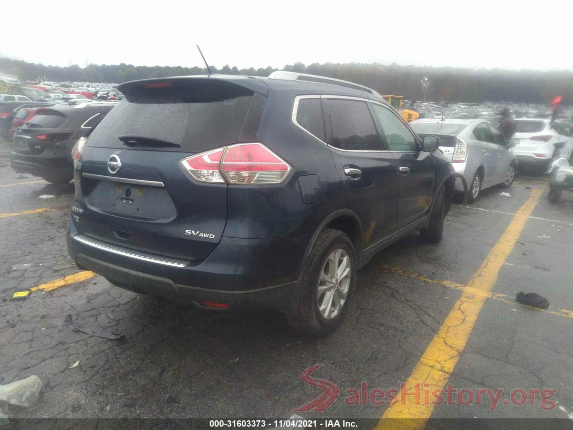 KNMAT2MV5GP632071 2016 NISSAN ROGUE