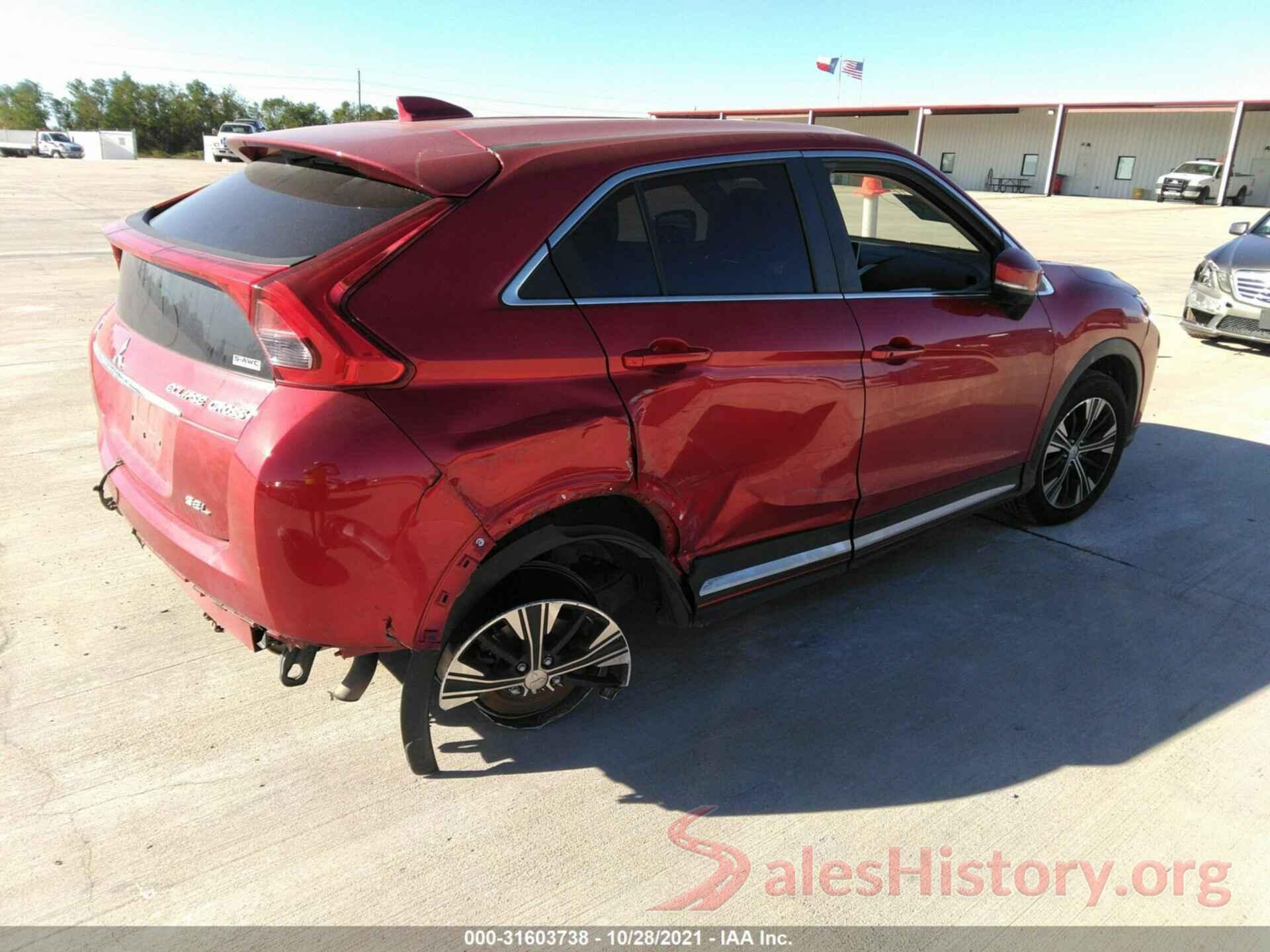 JA4AT5AA0JZ041199 2018 MITSUBISHI ECLIPSE CROSS