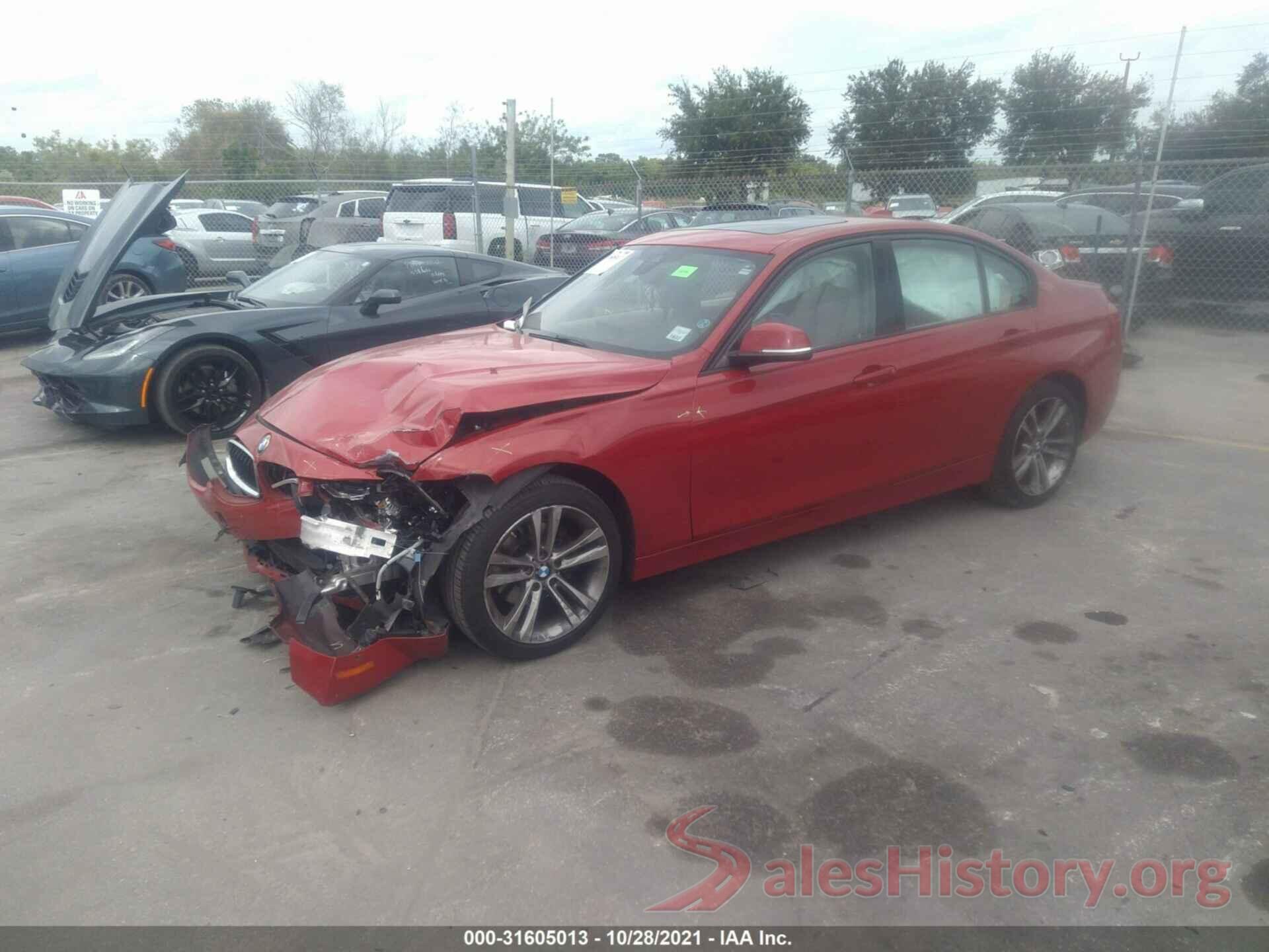 WBA8E9G54GNT45665 2016 BMW 3 SERIES