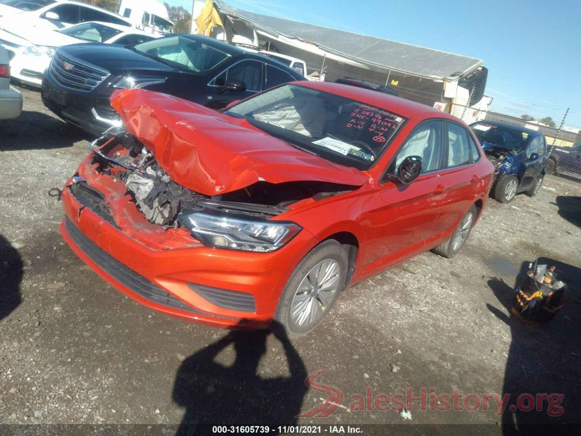 3VWC57BUXKM031227 2019 VOLKSWAGEN JETTA