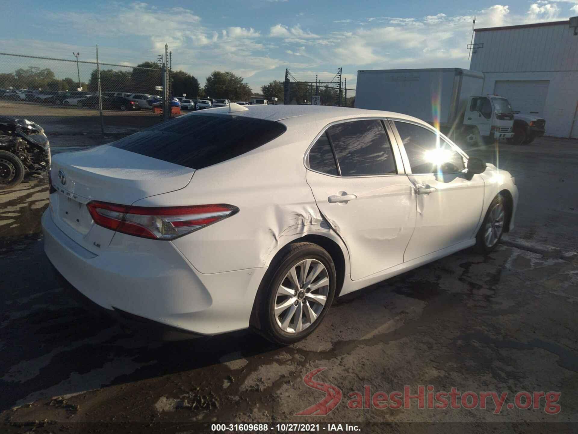 4T1B11HK0KU718849 2019 TOYOTA CAMRY