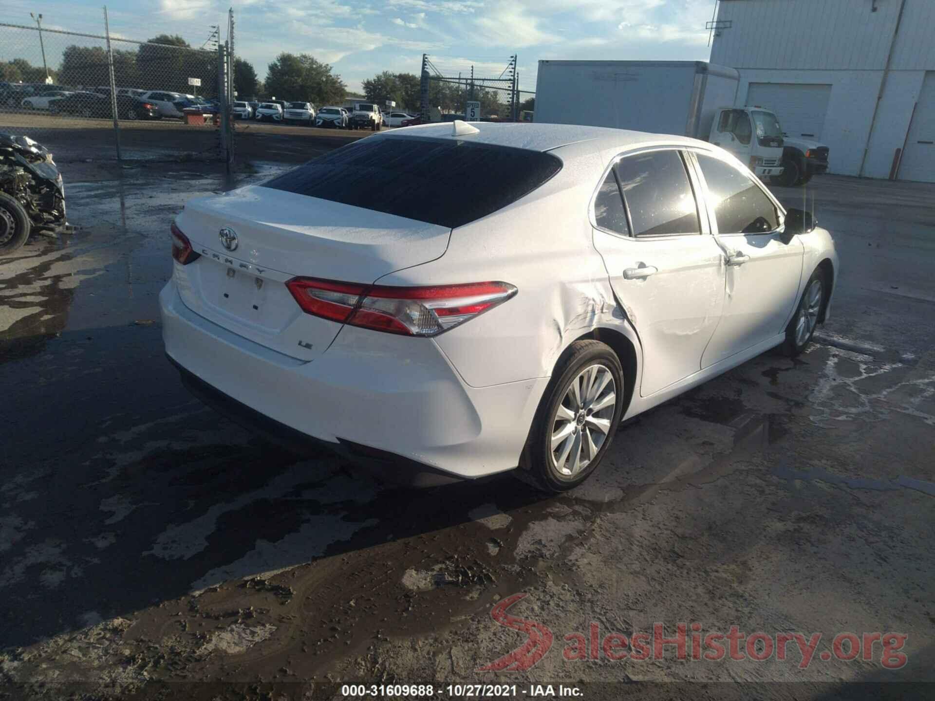 4T1B11HK0KU718849 2019 TOYOTA CAMRY