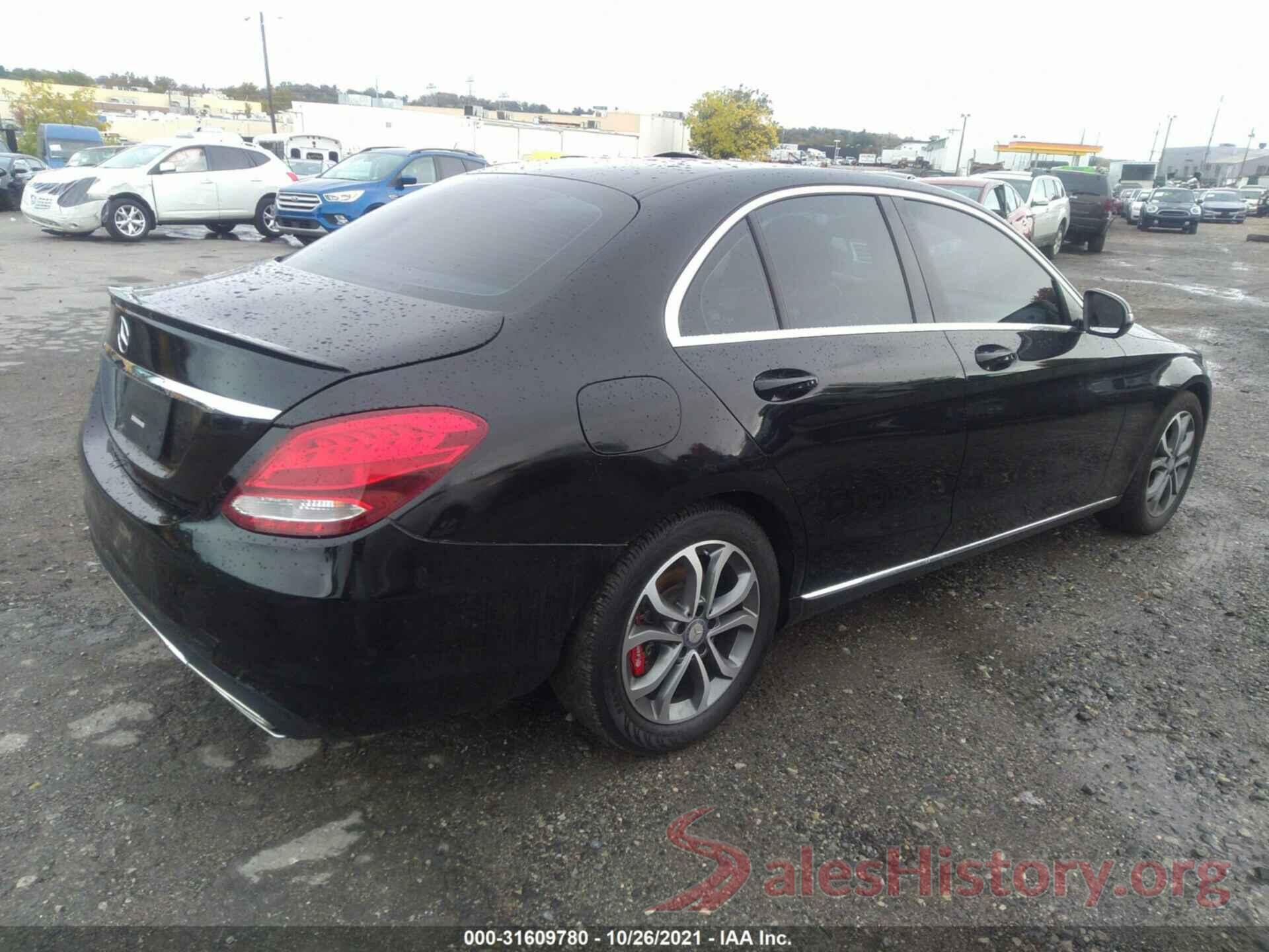 55SWF4JB2GU174324 2016 MERCEDES-BENZ C-CLASS