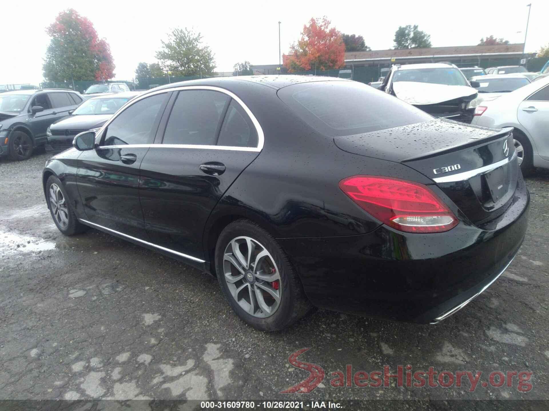 55SWF4JB2GU174324 2016 MERCEDES-BENZ C-CLASS