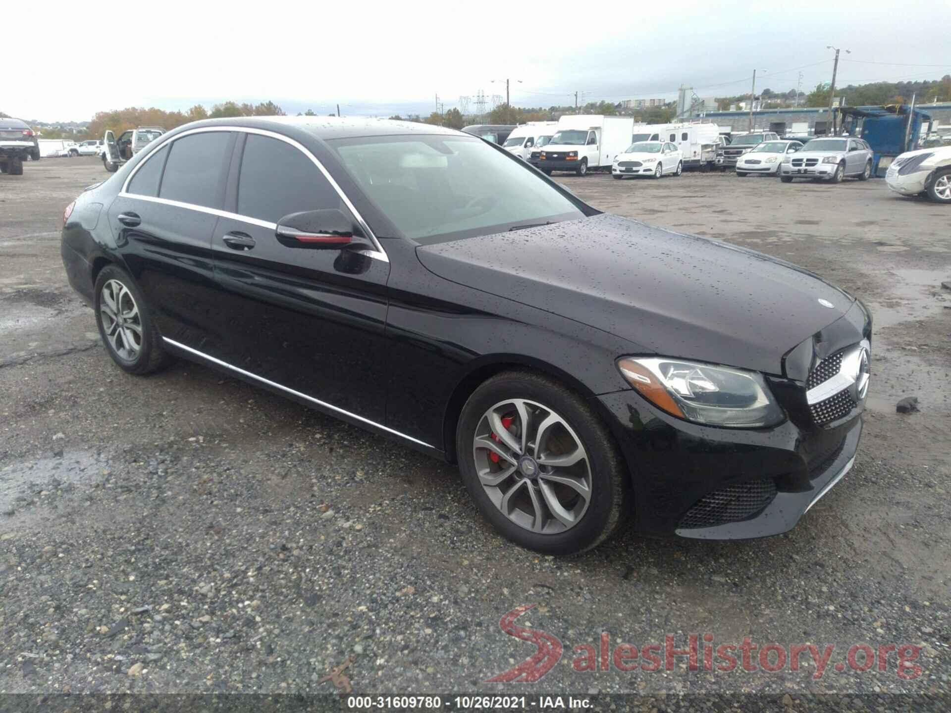 55SWF4JB2GU174324 2016 MERCEDES-BENZ C-CLASS