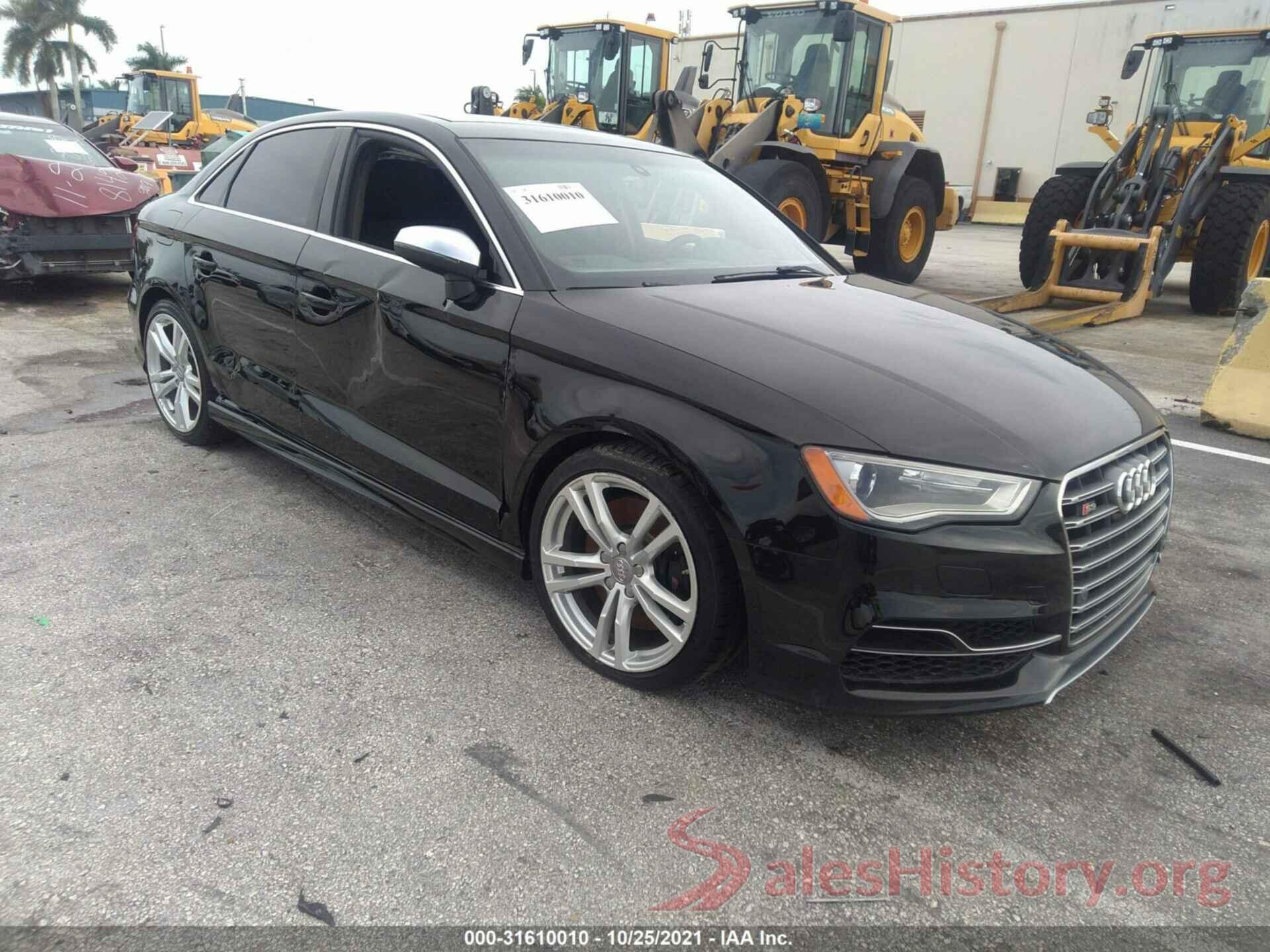 WAUB1GFF7G1063592 2016 AUDI S3