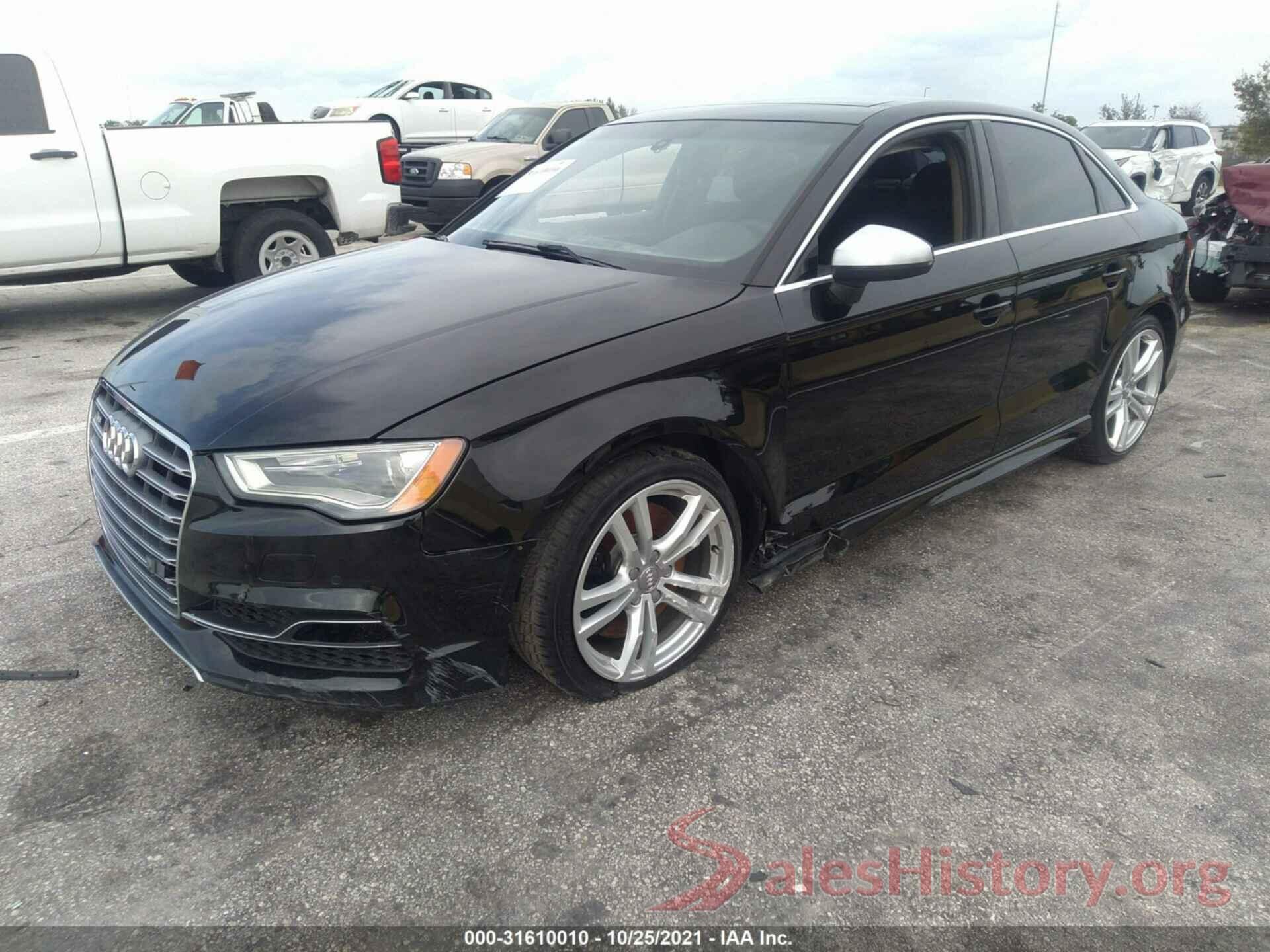 WAUB1GFF7G1063592 2016 AUDI S3