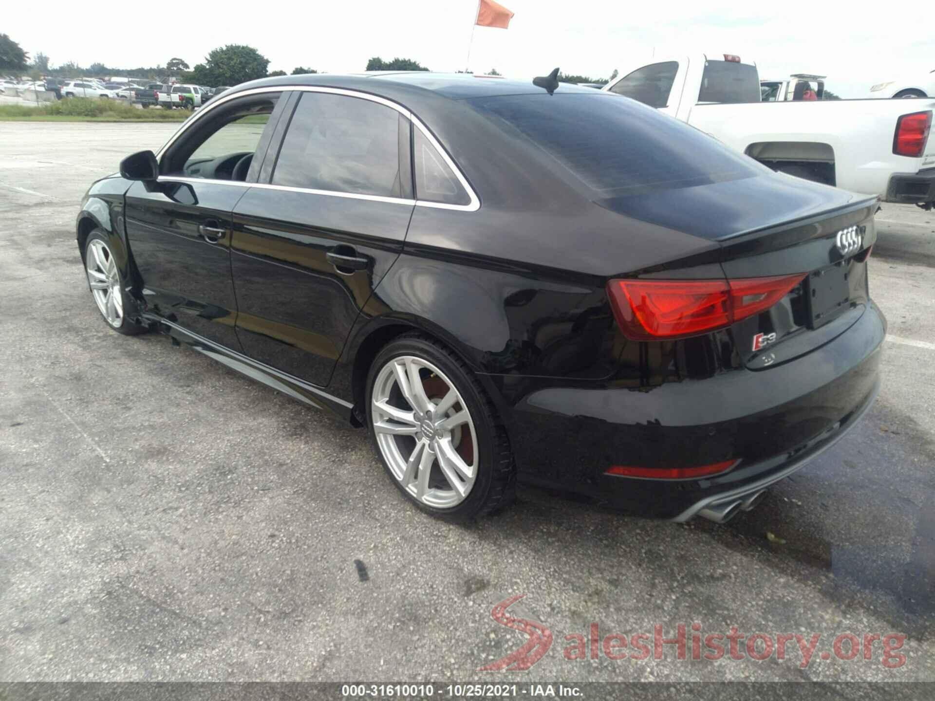 WAUB1GFF7G1063592 2016 AUDI S3