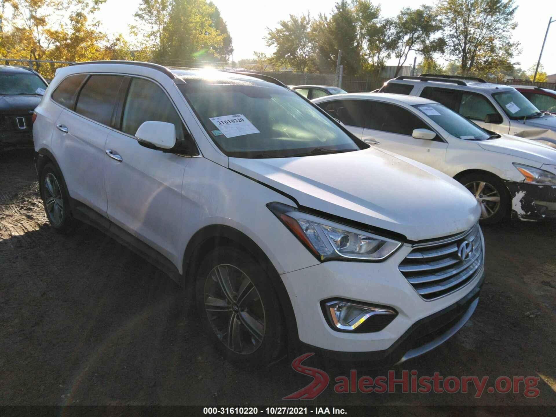 KM8SR4HF1GU133315 2016 HYUNDAI SANTA FE