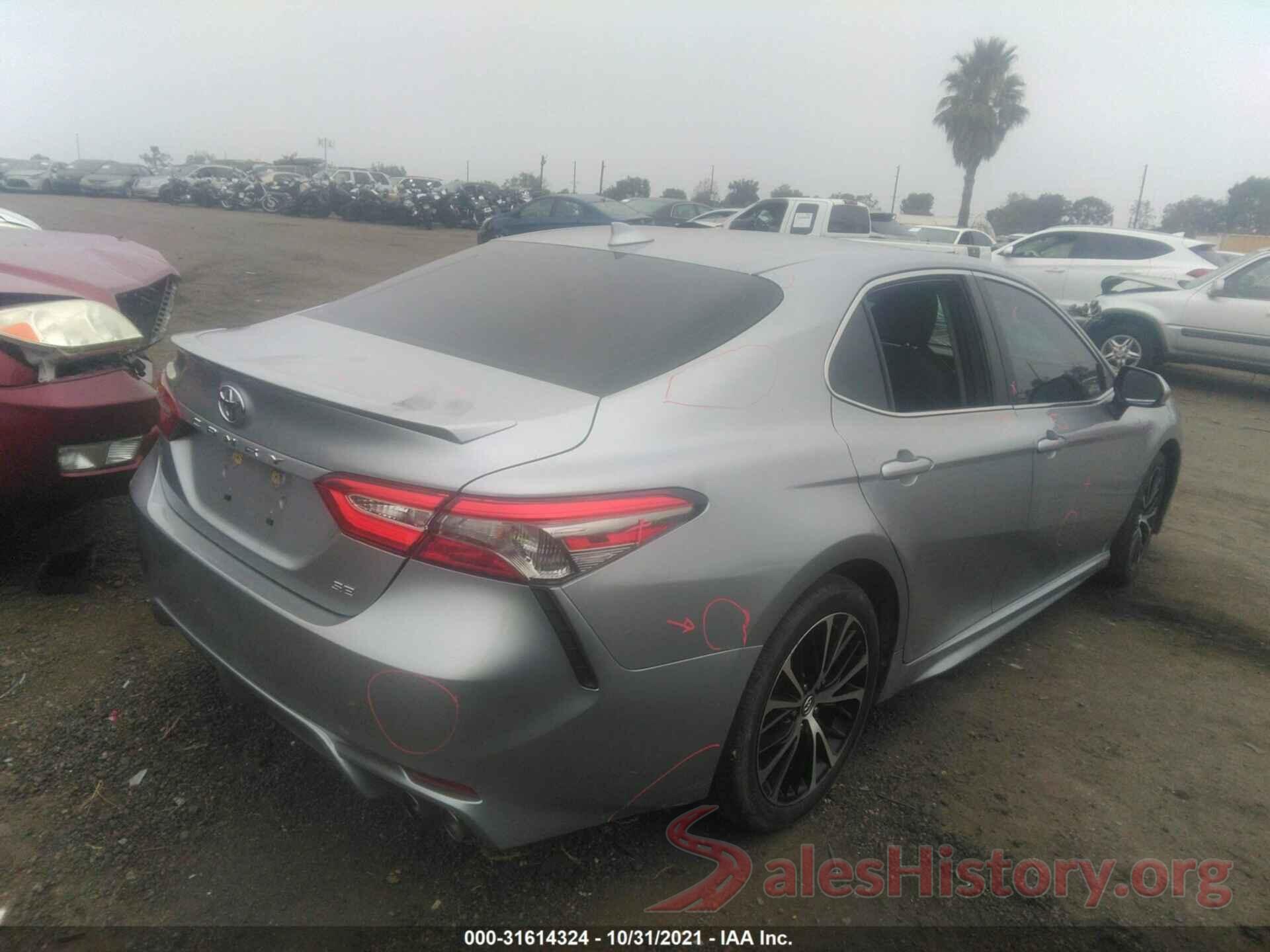 4T1B11HK7KU755462 2019 TOYOTA CAMRY