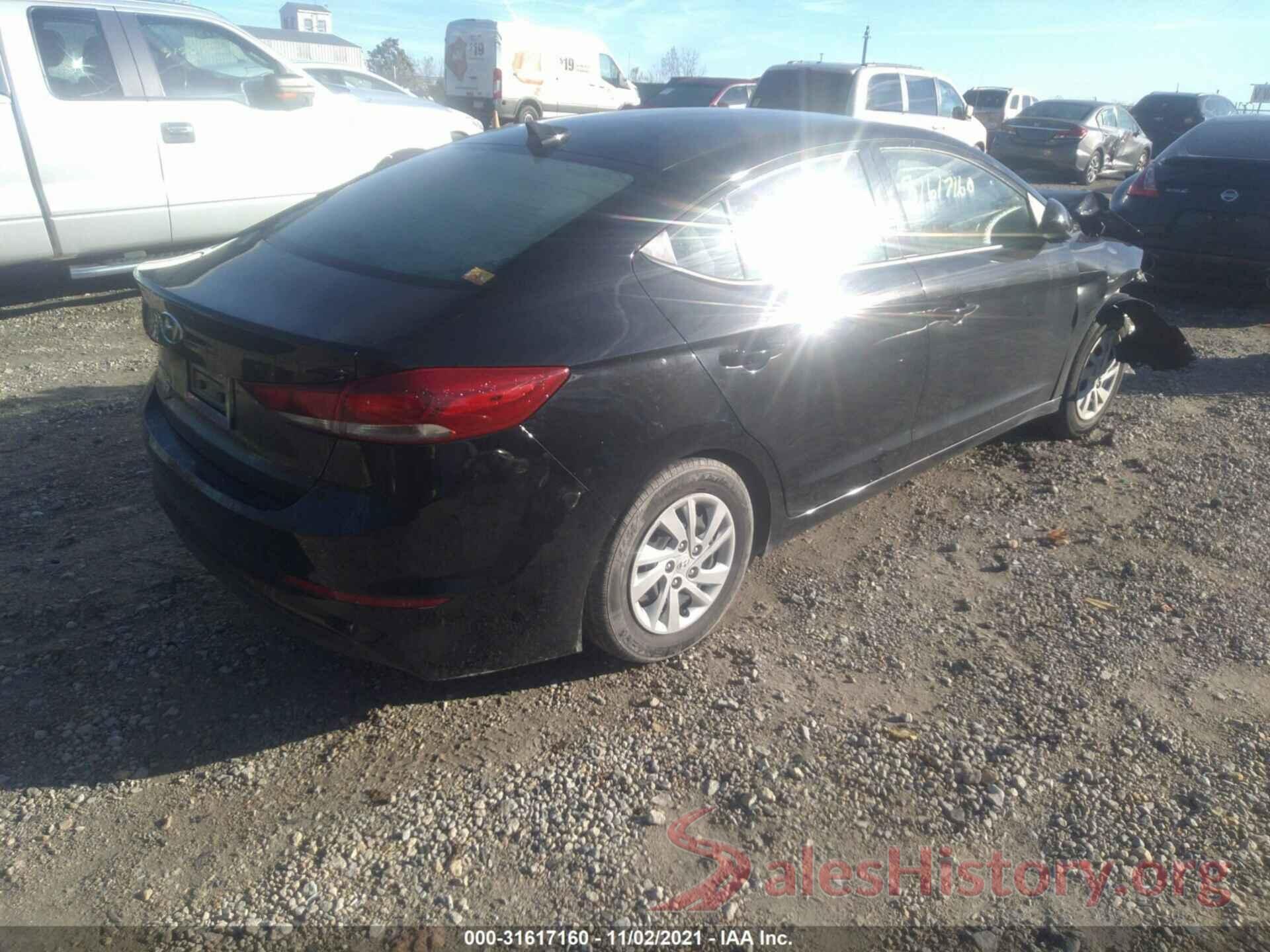 5NPD74LF7JH370774 2018 HYUNDAI ELANTRA