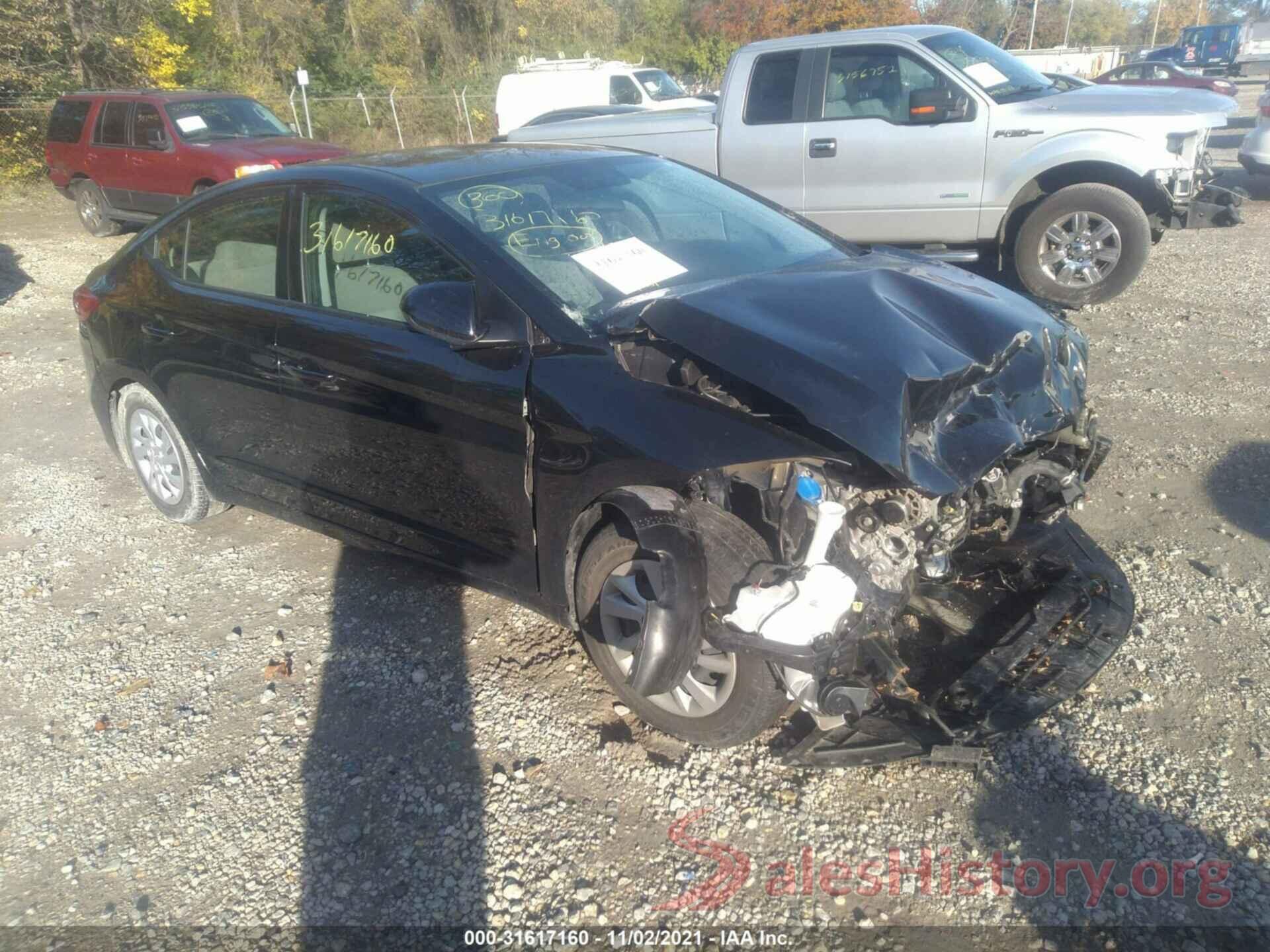 5NPD74LF7JH370774 2018 HYUNDAI ELANTRA