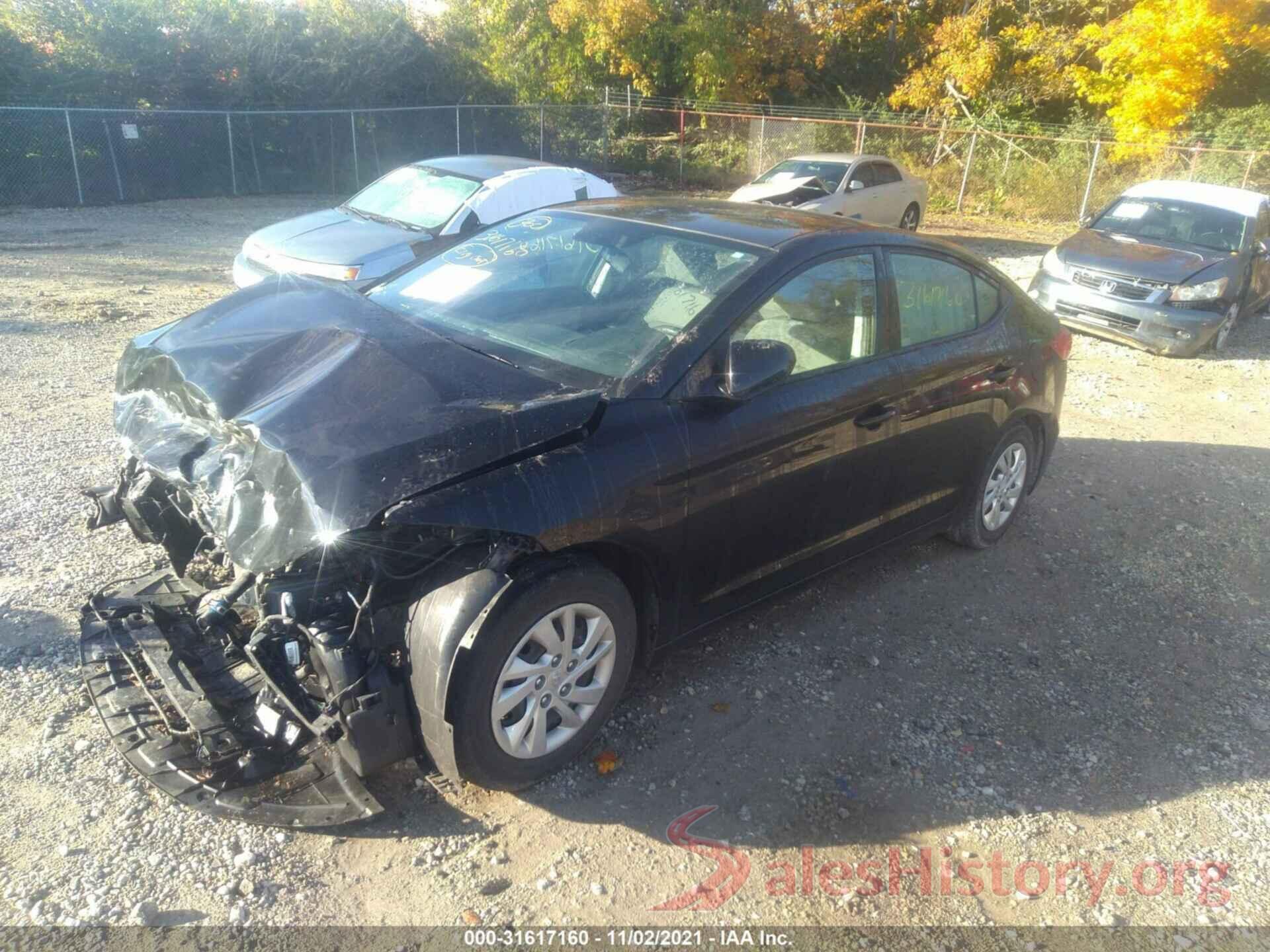 5NPD74LF7JH370774 2018 HYUNDAI ELANTRA