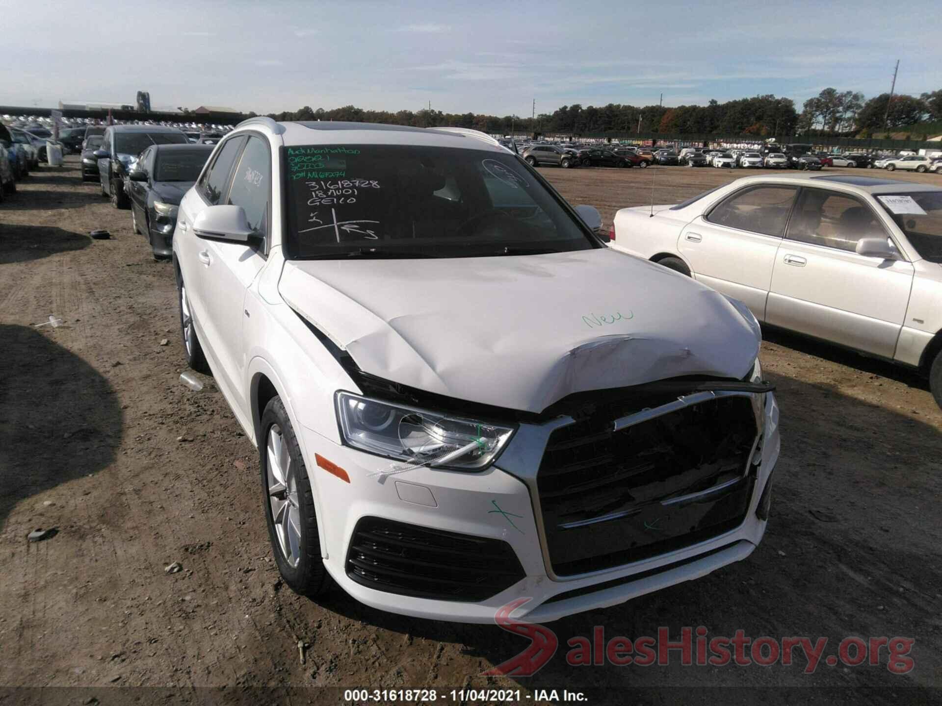 WA1BCCFS5JR026644 2018 AUDI Q3