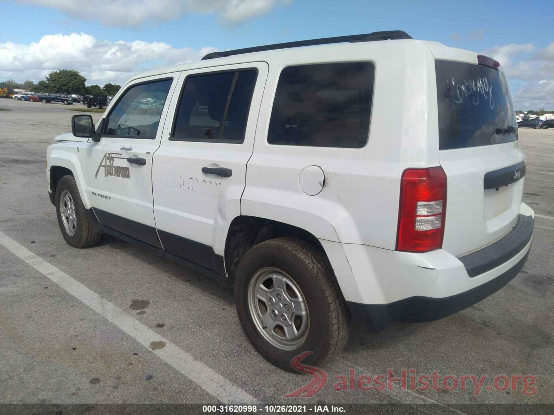 1C4NJPBA4GD602811 2016 JEEP PATRIOT