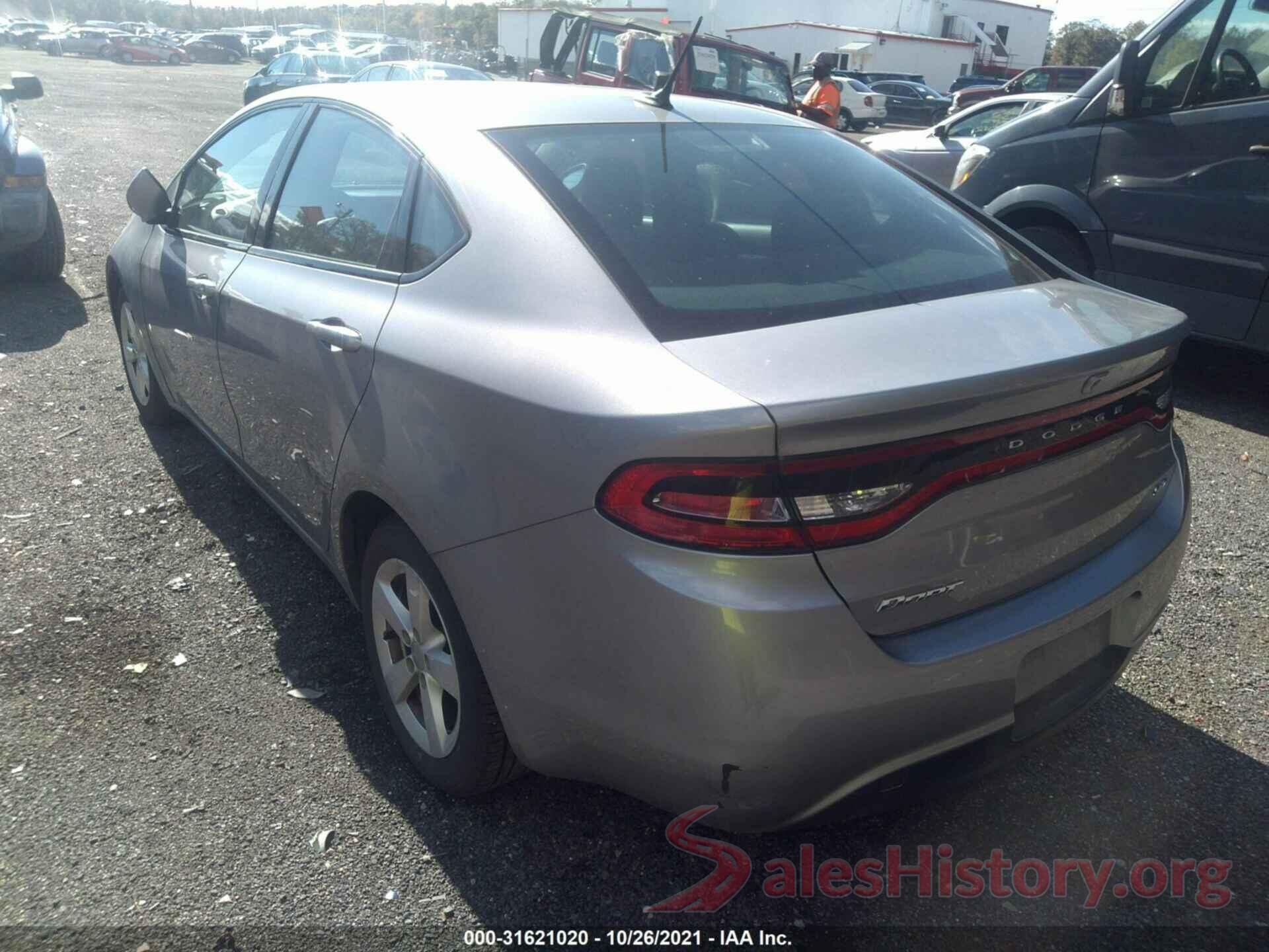 1C3CDFBB9GD680183 2016 DODGE DART