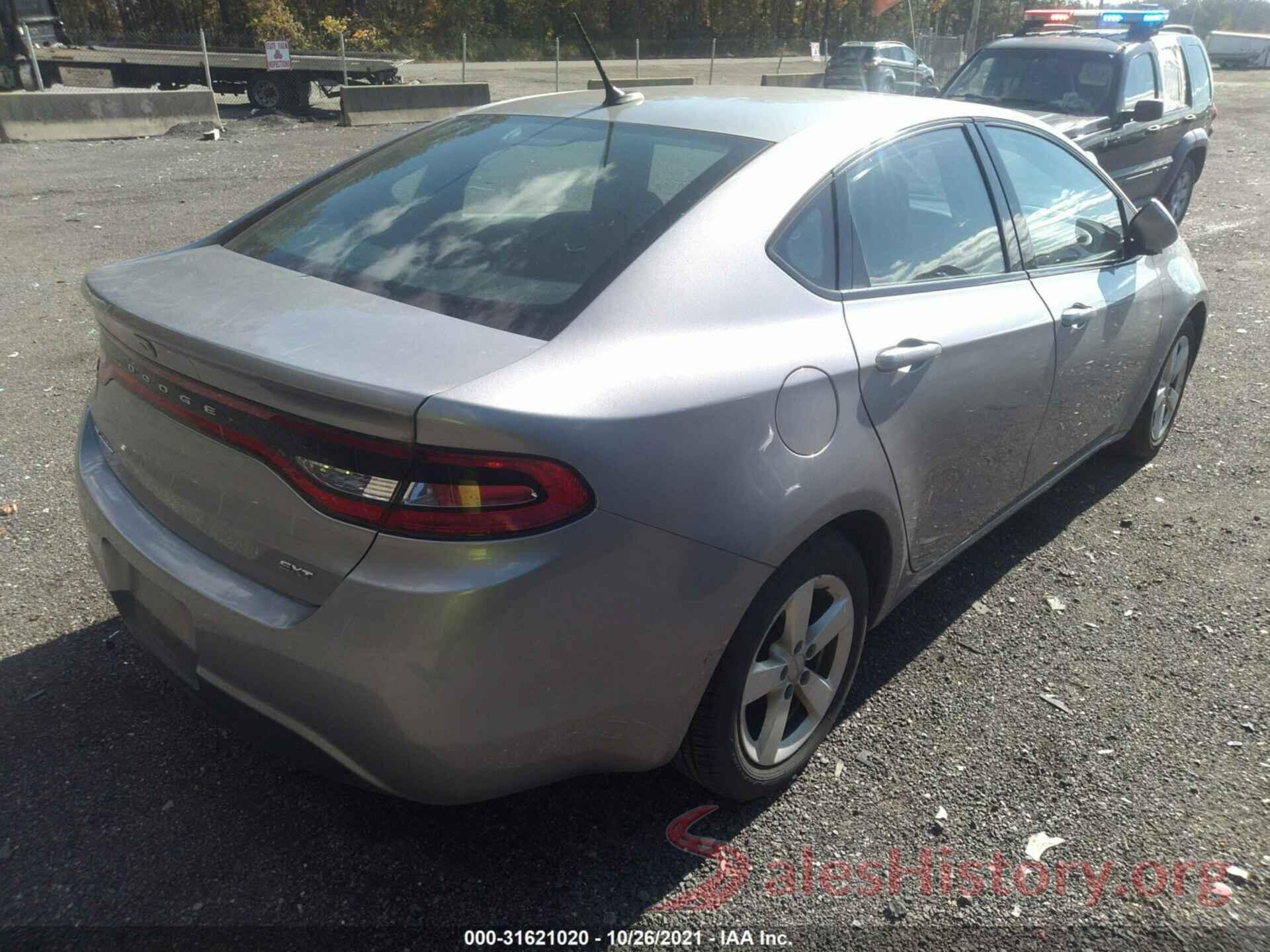 1C3CDFBB9GD680183 2016 DODGE DART