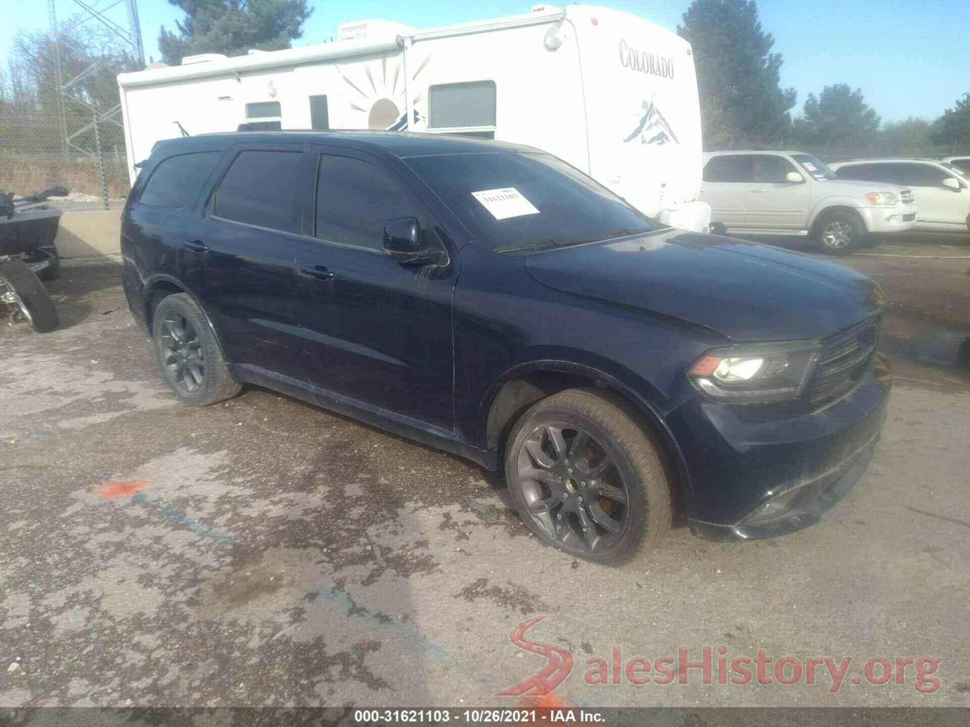 1C4SDHCT5GC483687 2016 DODGE DURANGO