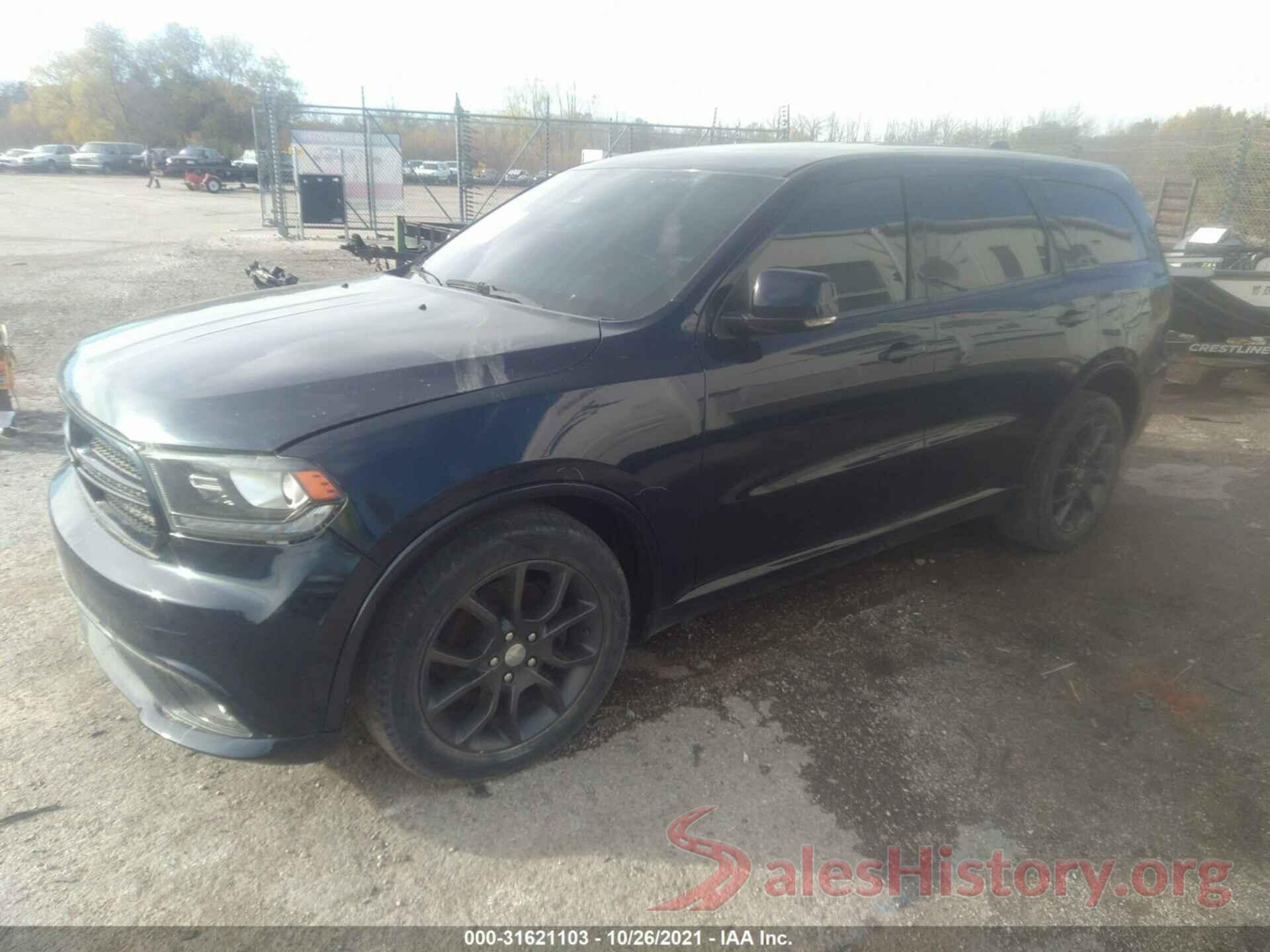 1C4SDHCT5GC483687 2016 DODGE DURANGO