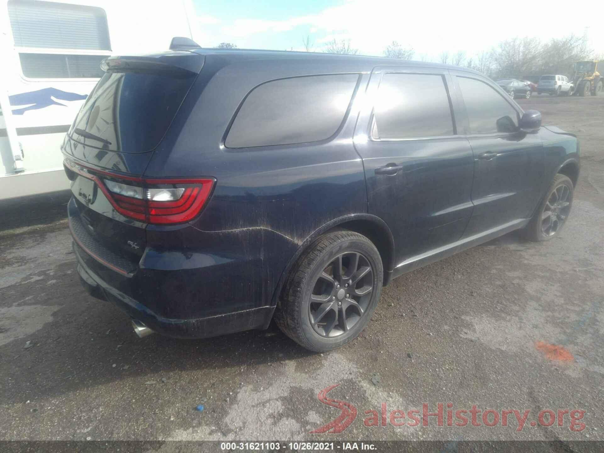 1C4SDHCT5GC483687 2016 DODGE DURANGO