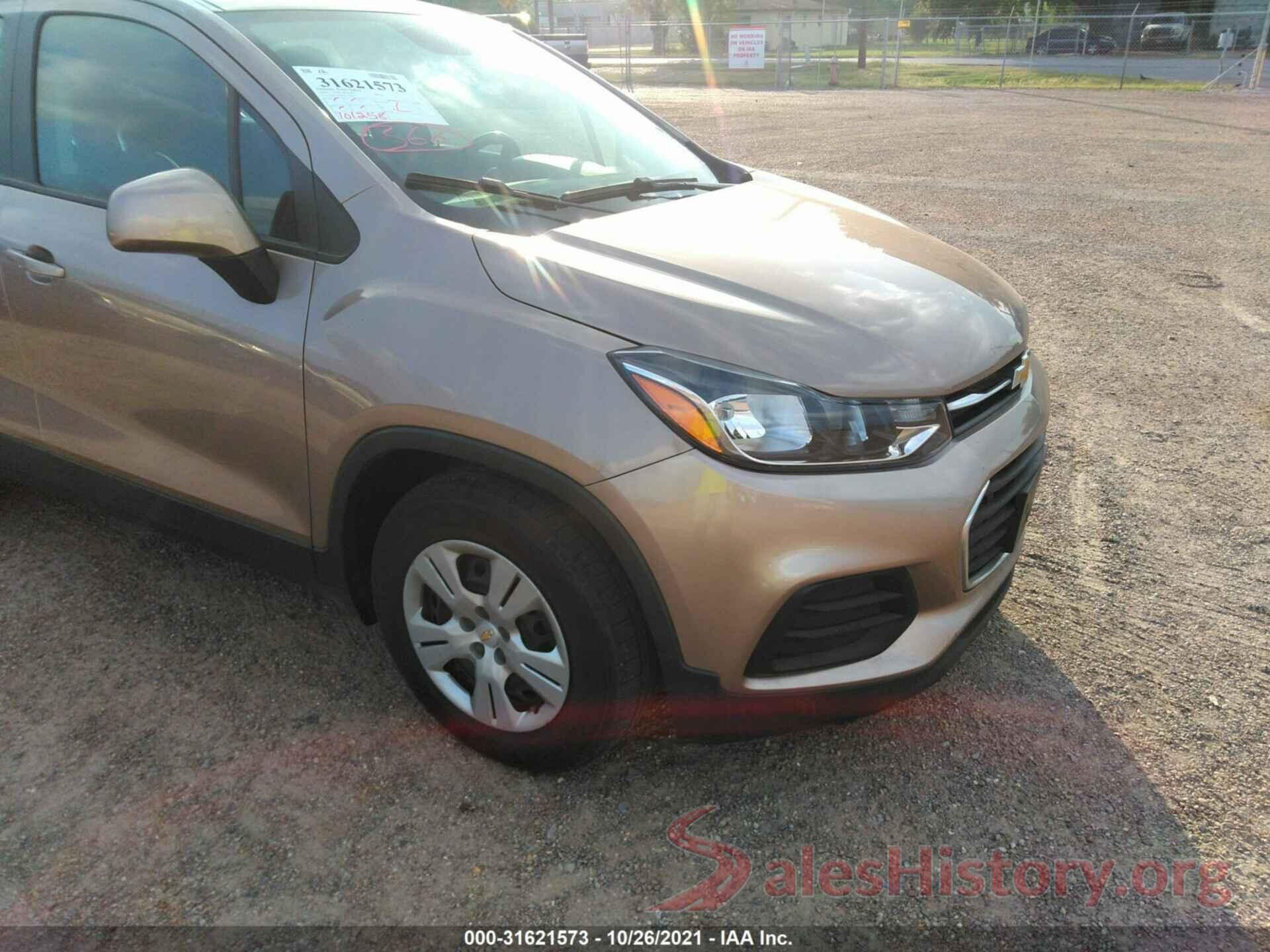 3GNCJKSB3JL222595 2018 CHEVROLET TRAX