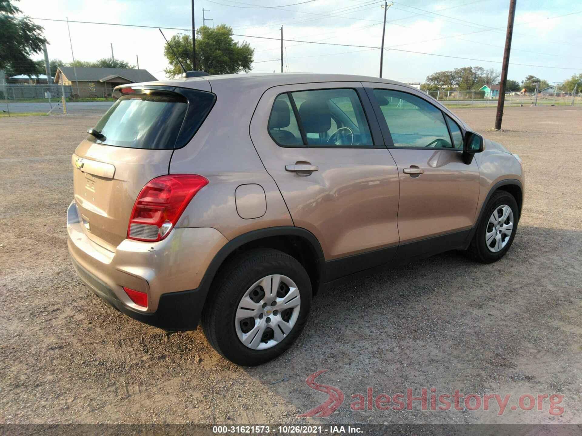 3GNCJKSB3JL222595 2018 CHEVROLET TRAX