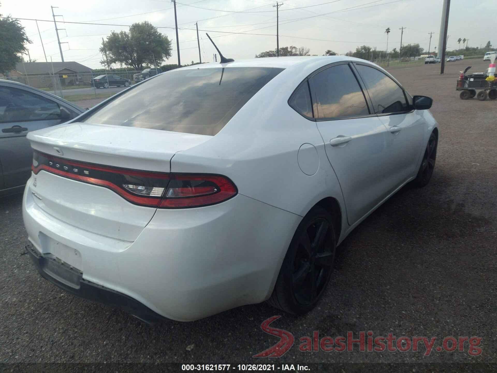 1C3CDFBB3GD608086 2016 DODGE DART