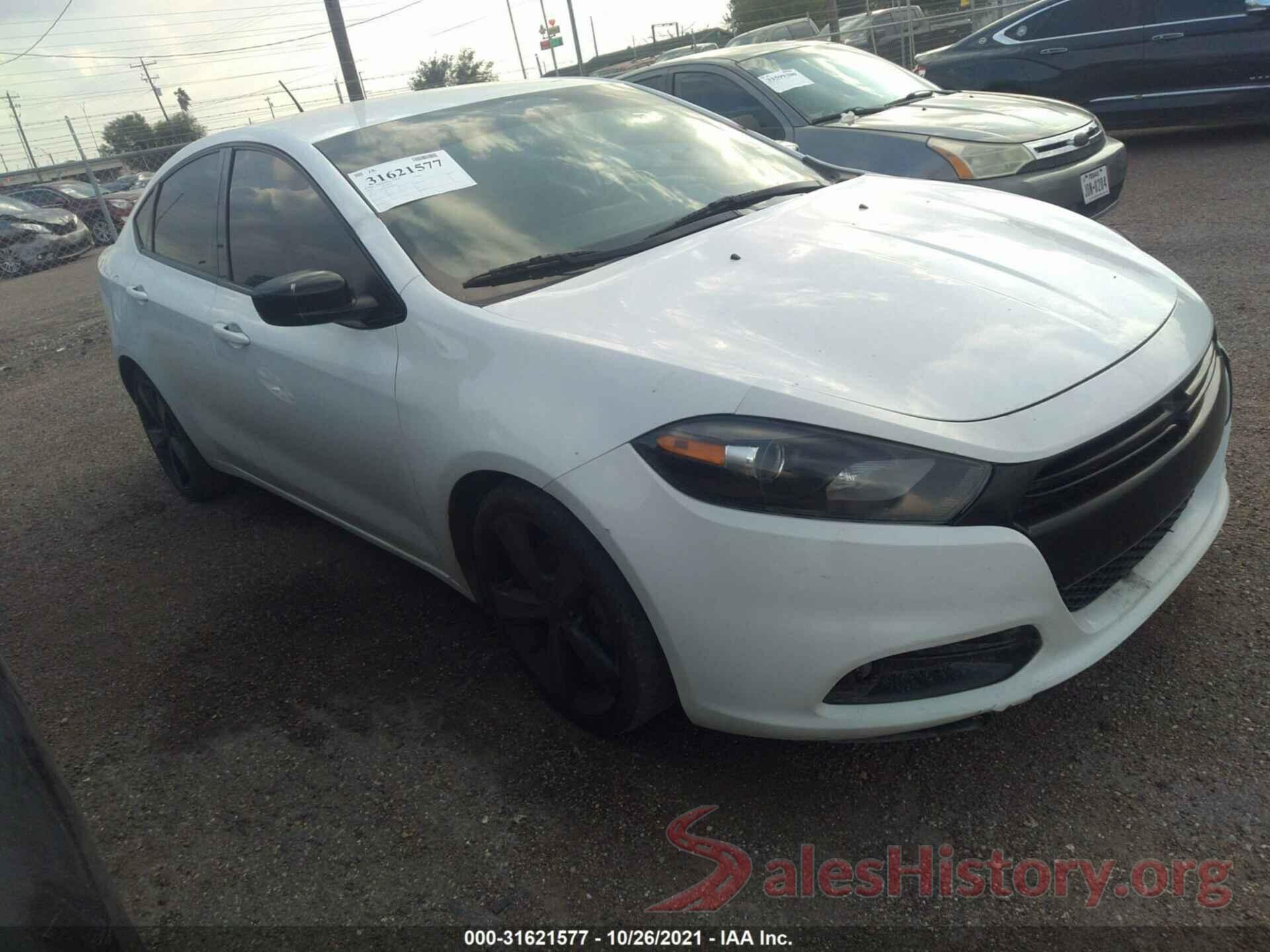 1C3CDFBB3GD608086 2016 DODGE DART