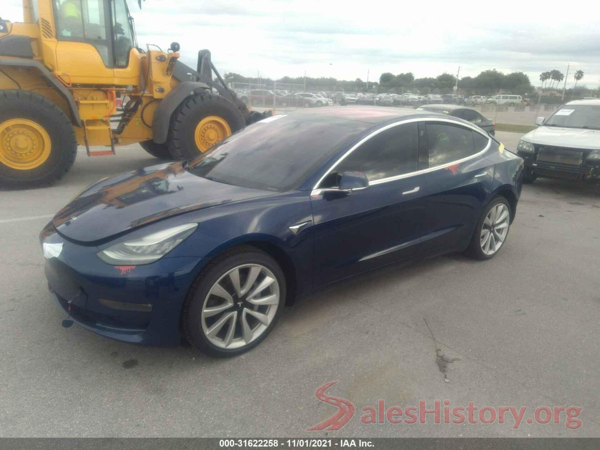 5YJ3E1EA6JF003686 2018 TESLA MODEL 3