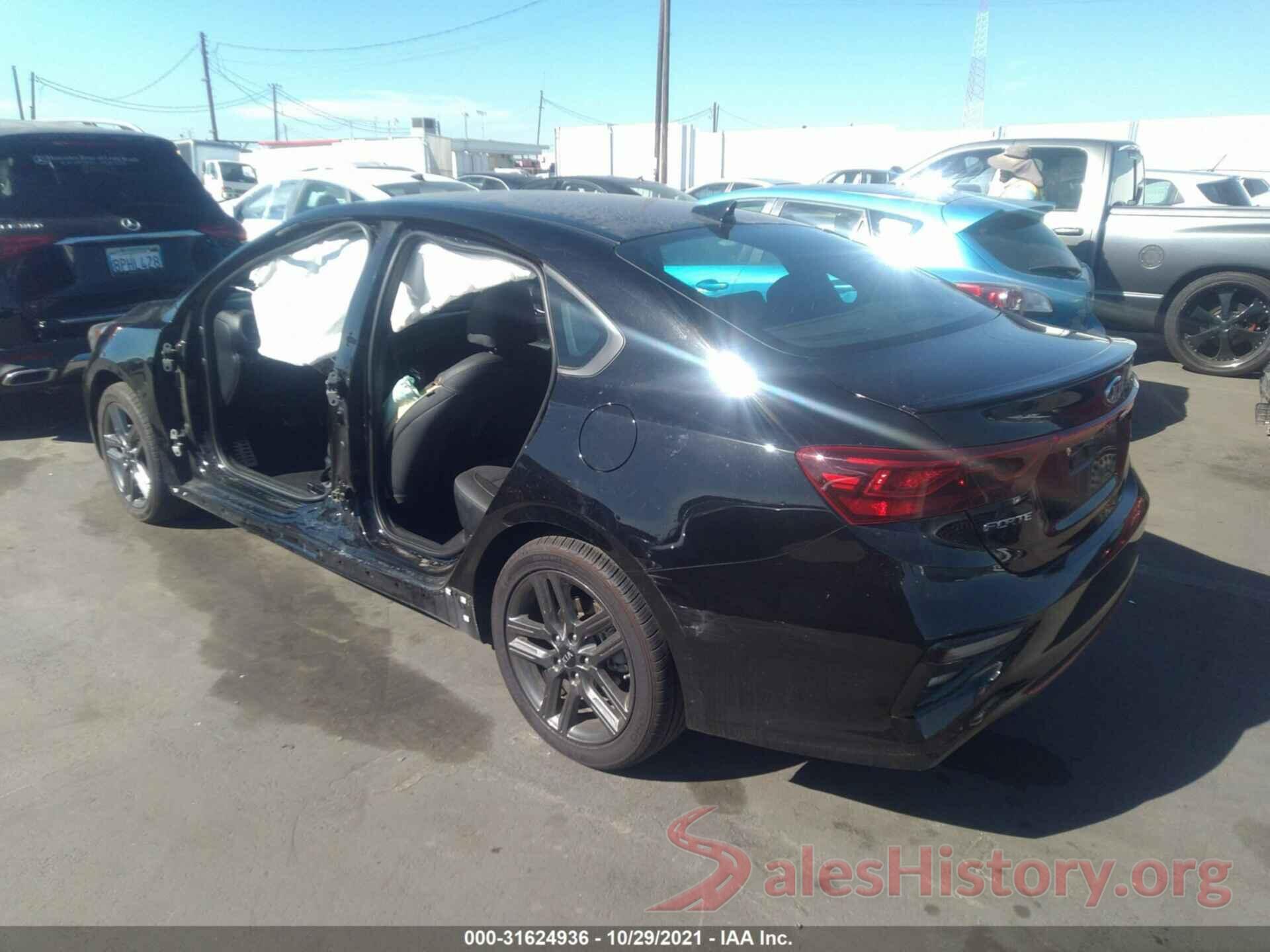 3KPF34AD7ME359434 2021 KIA FORTE