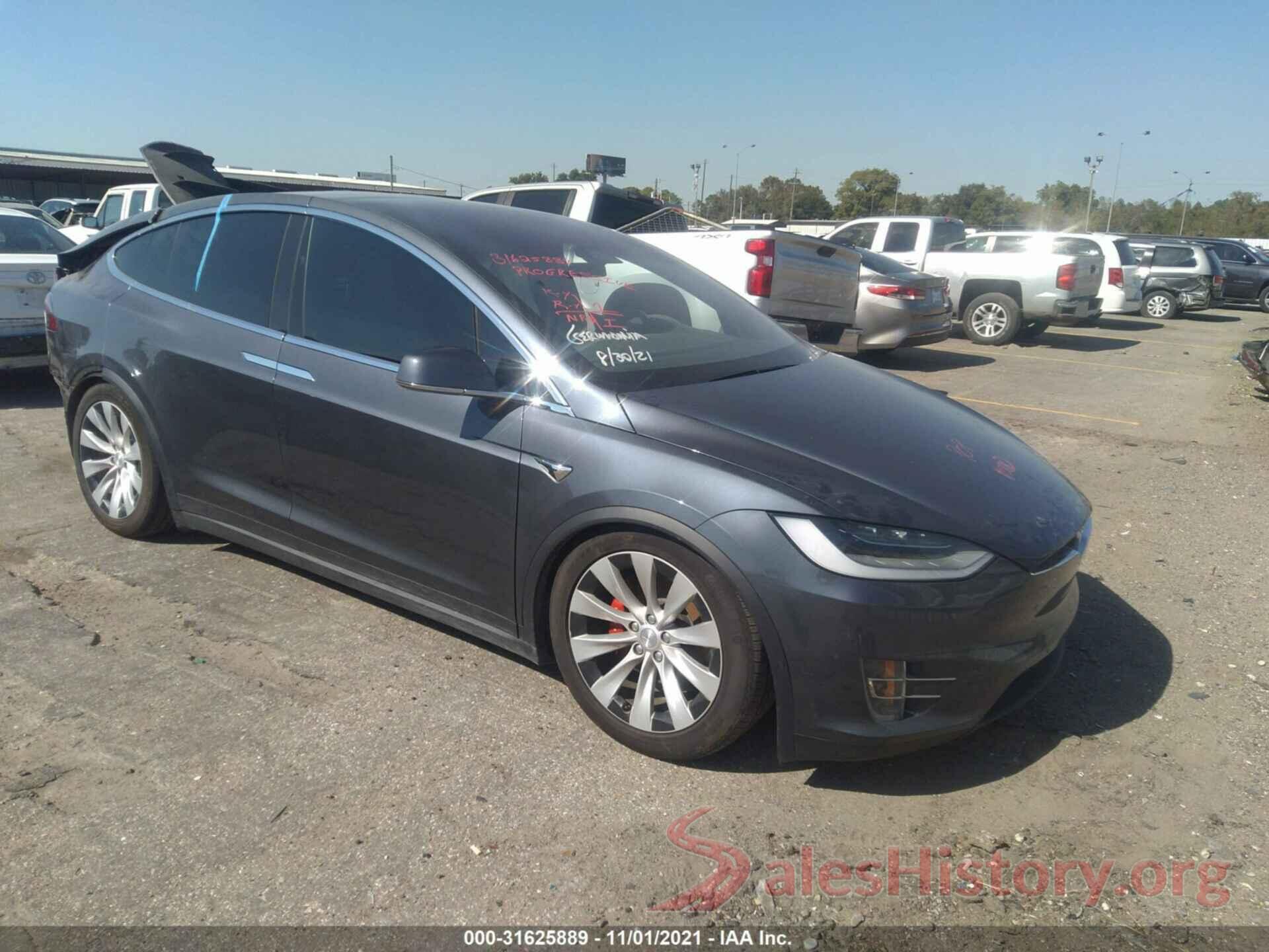 5YJXCBE48LF273822 2020 TESLA MODEL X